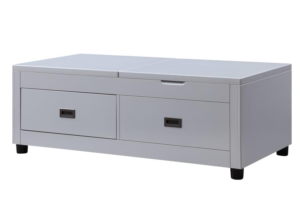 ACME FURNITURE 87105 Eleanor Wooden Top with Metal Lift Mechanism Wood Modern Coffee Table with Storage