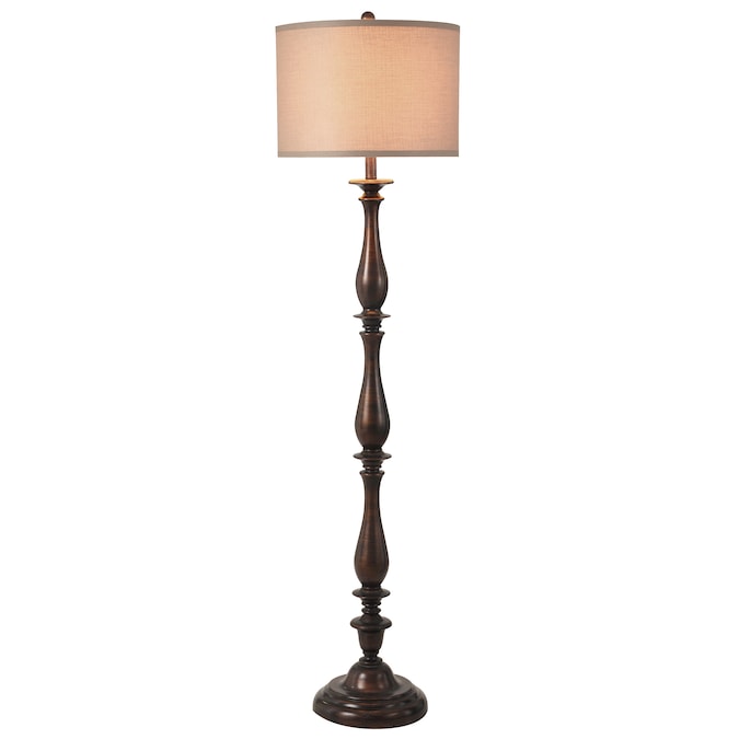 StyleCraft Home Collection 61-in Charlton Bronze Floor Lamp in the Floor  Lamps department at Lowes.com