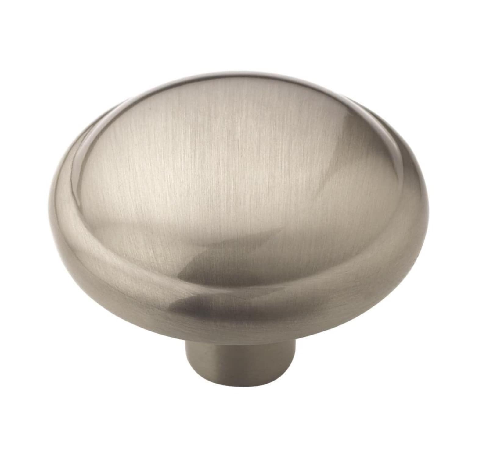 Amerock BP53000G10 Everyday Heritage 1-1/4-in Satin Nickel Round Traditional Cabinet Knob
