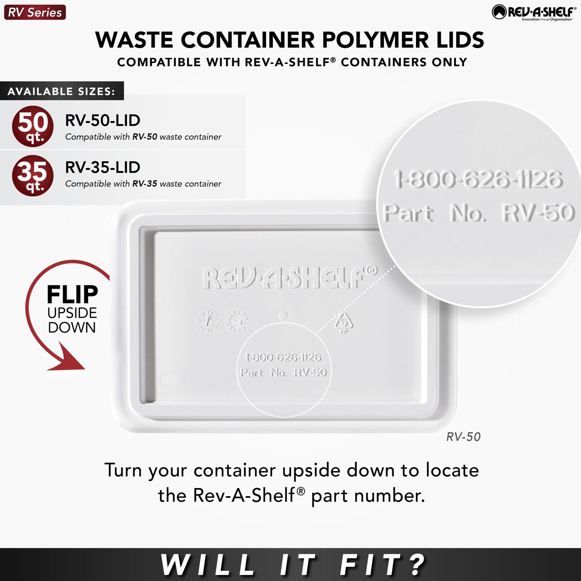Rev-A-Shelf 156951 Pullout-Trash-Cans - View #3