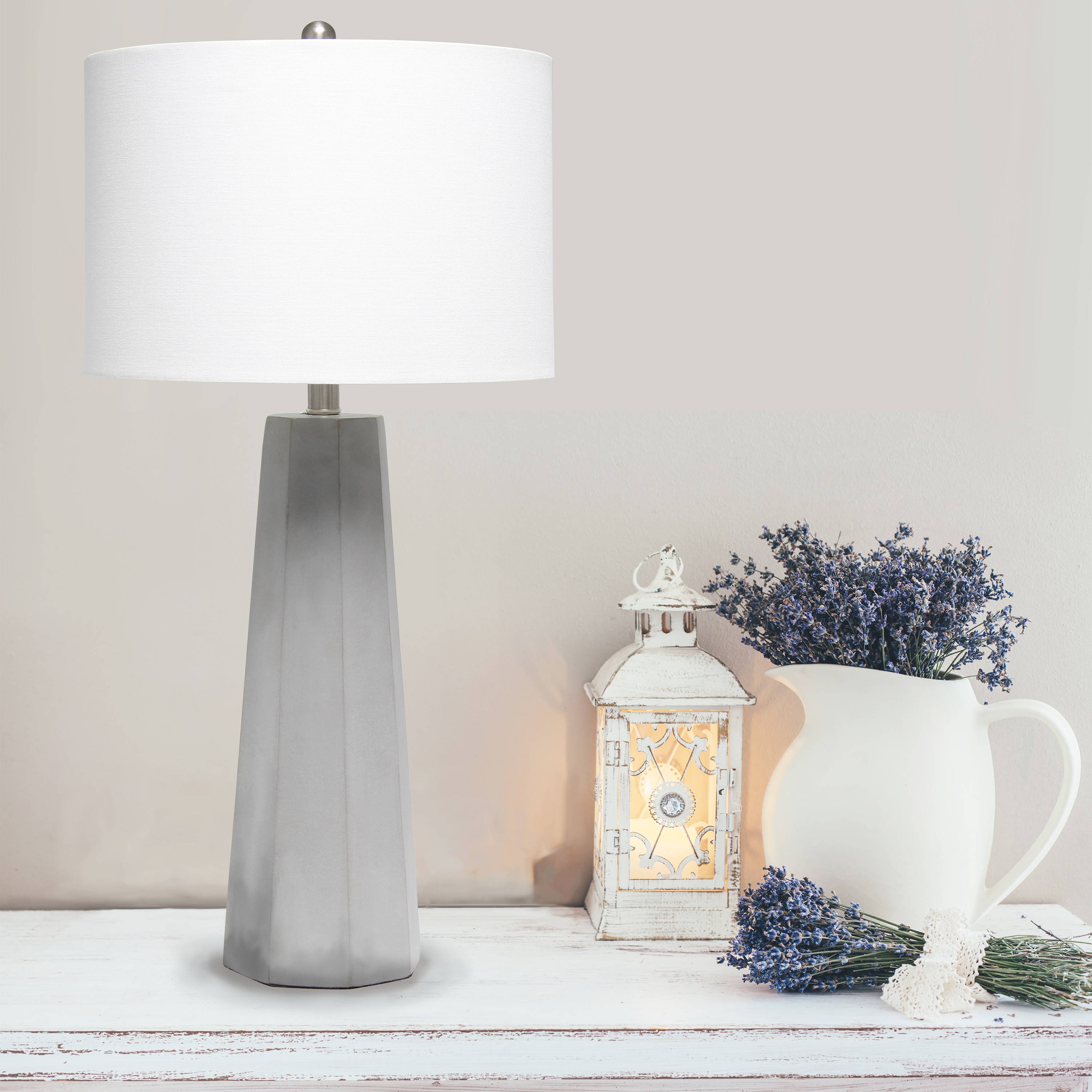 Lalia Home LHT-1011-WH Table-Lamps - View #4