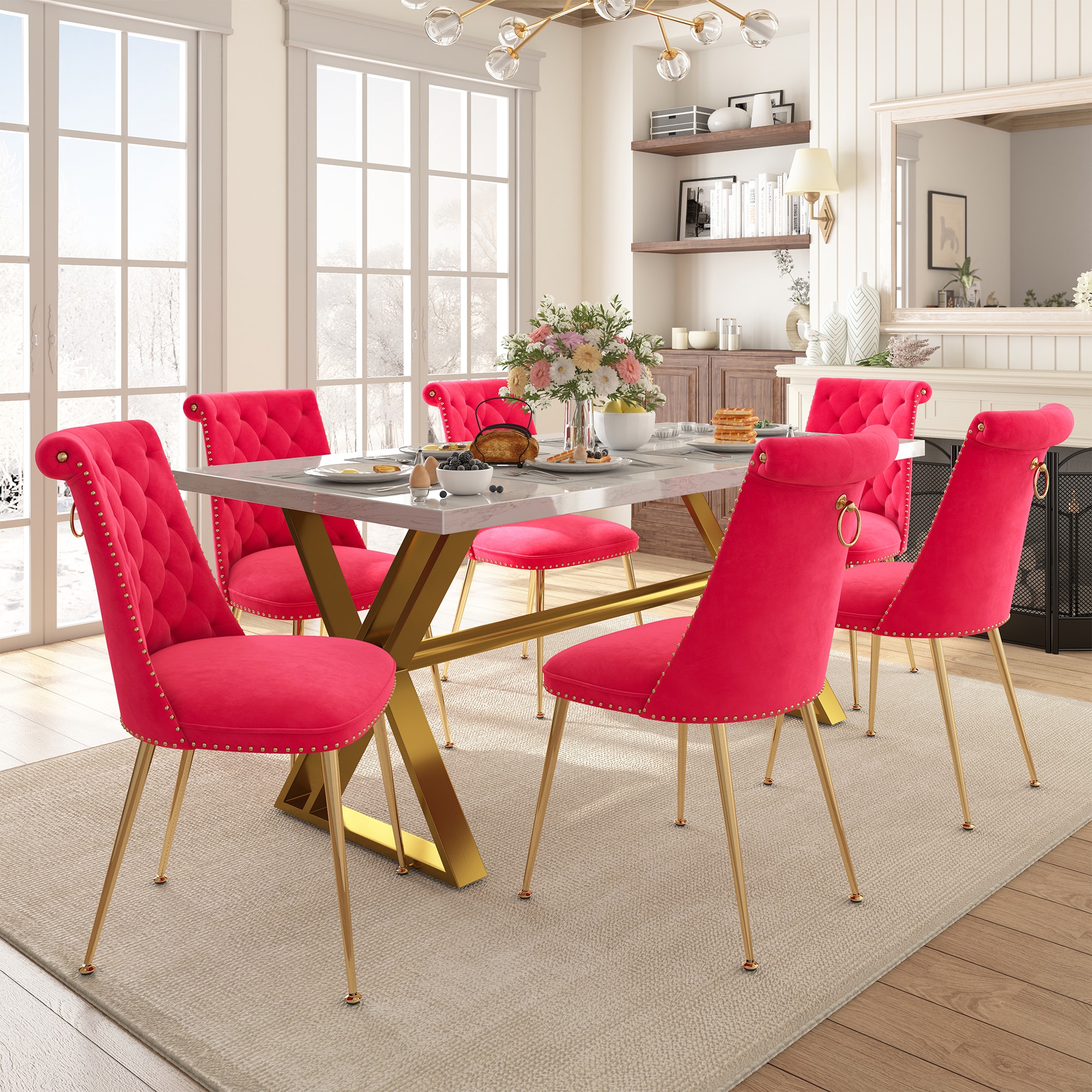 Clihome CL-DLS703ROSE Dining-Sets - View #3