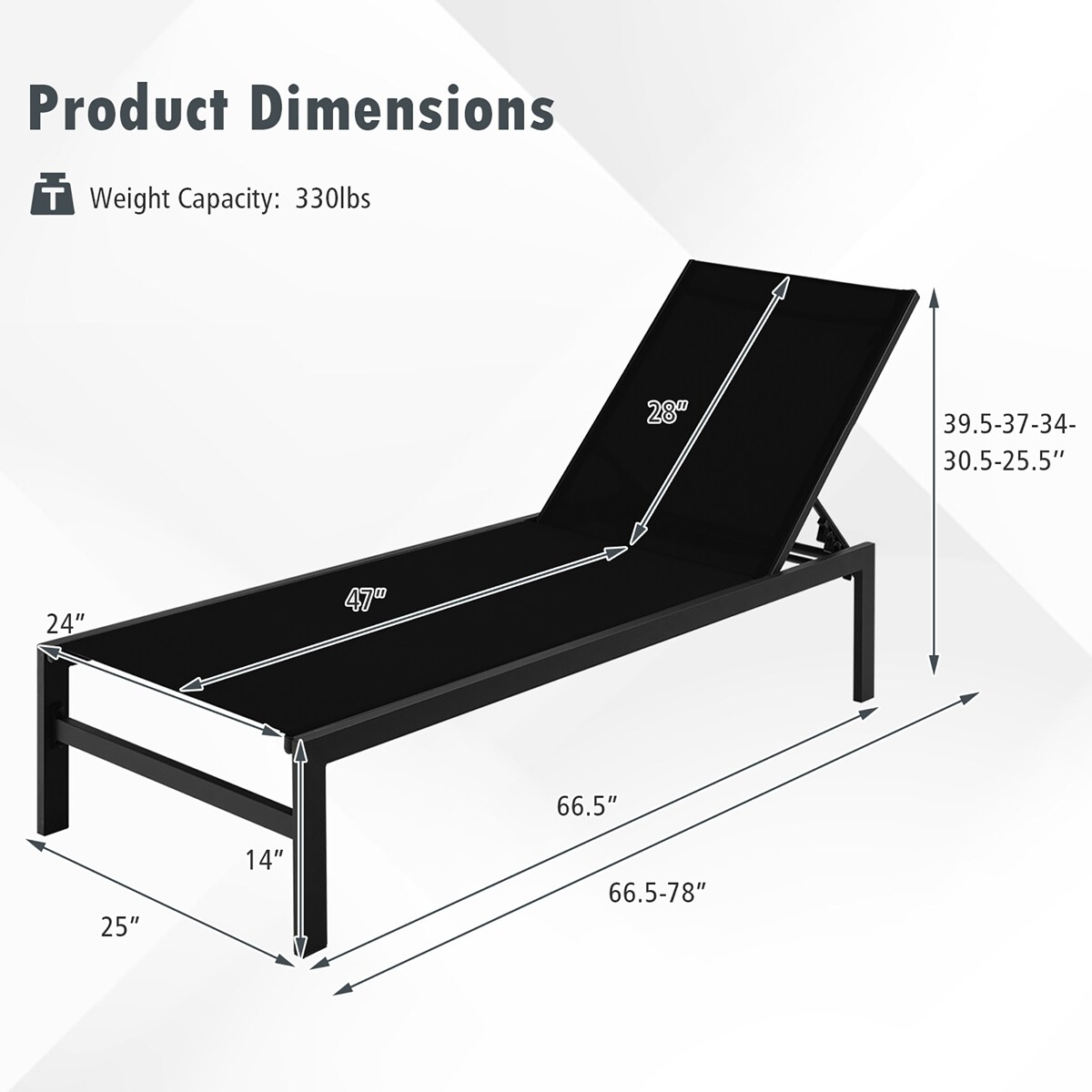 Costway NP10502DK Patio-Chairs - View #3
