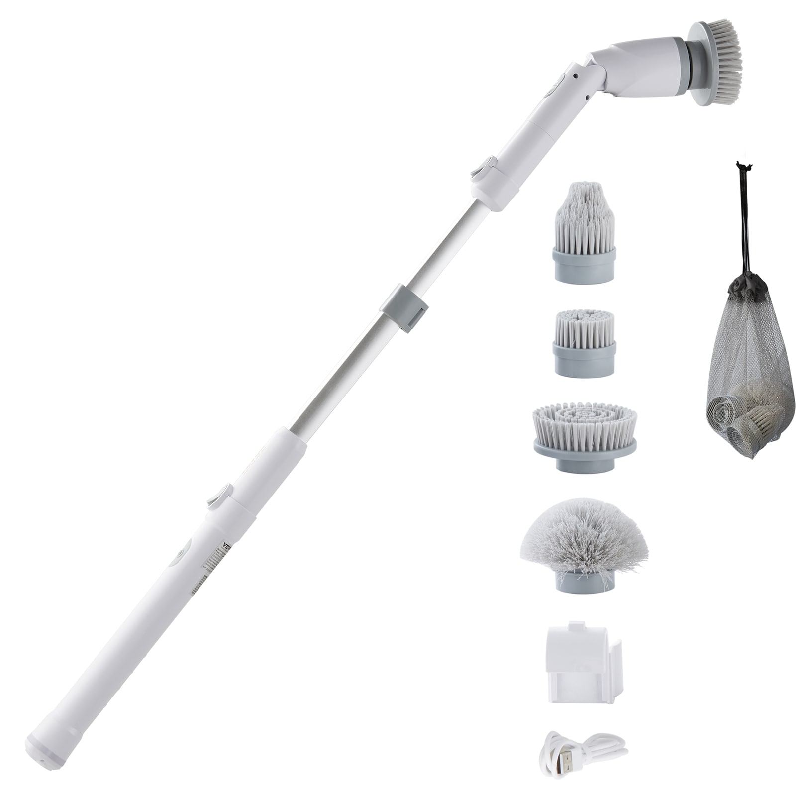 VEVOR ZDKDDDXZSJJD3CZ77V0 Power Scrubber with Extension Handle