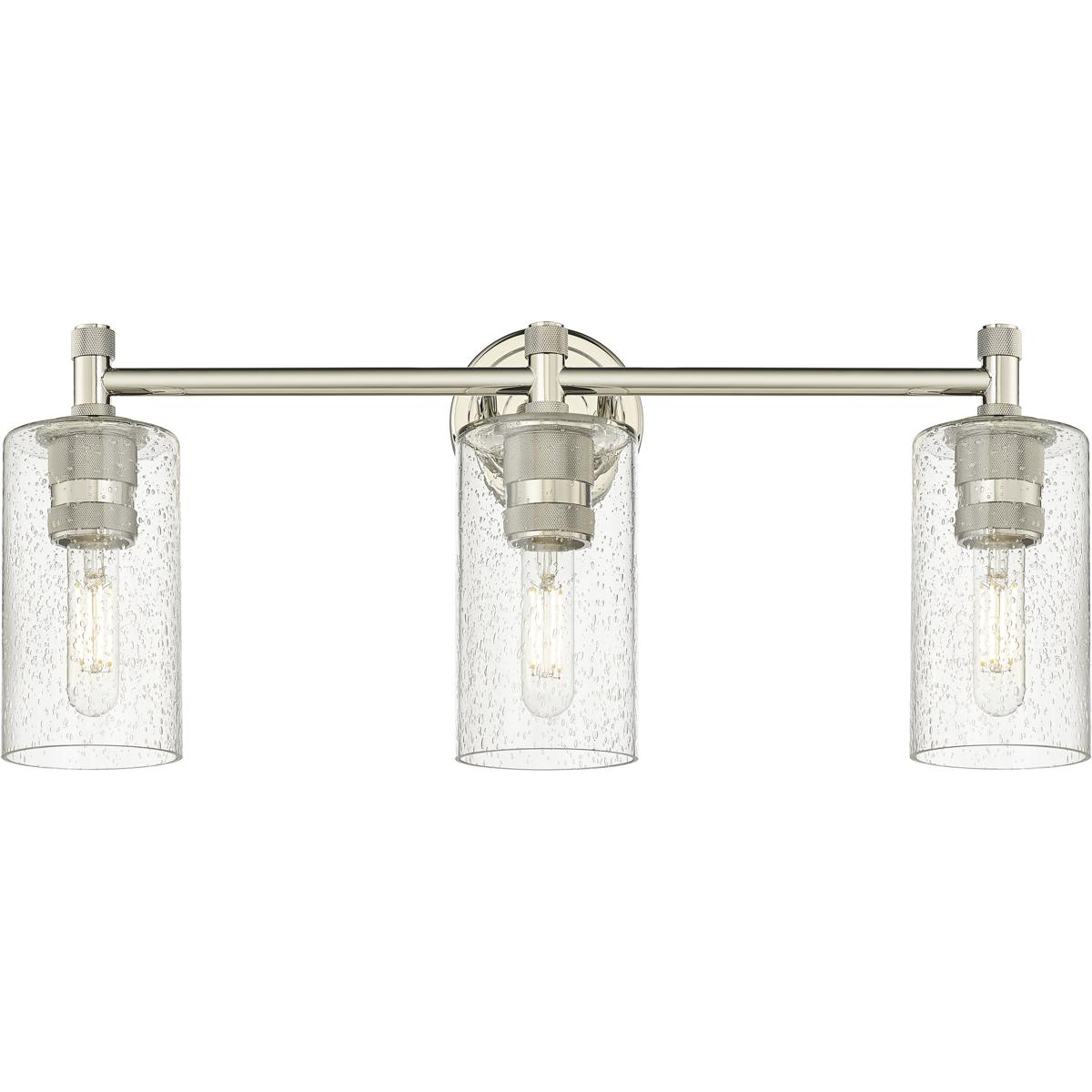 Innovations Lighting - 434-3W-PN-G434-7SDY Downtown Urban Crown Point Bathroom Vanity Light