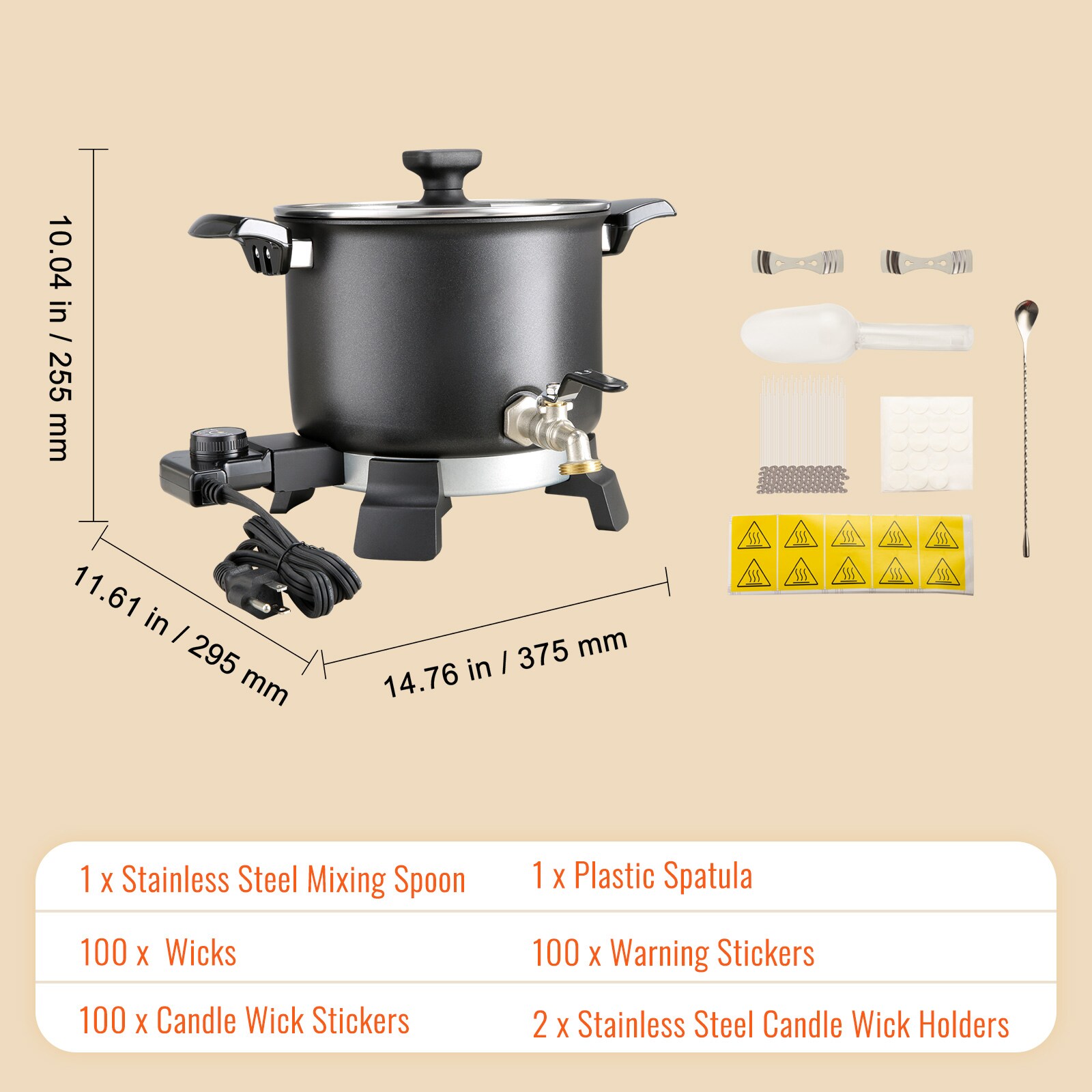 VEVOR SCRLTYT55L1203508V1 Wax-Melts-Warmers - View #7