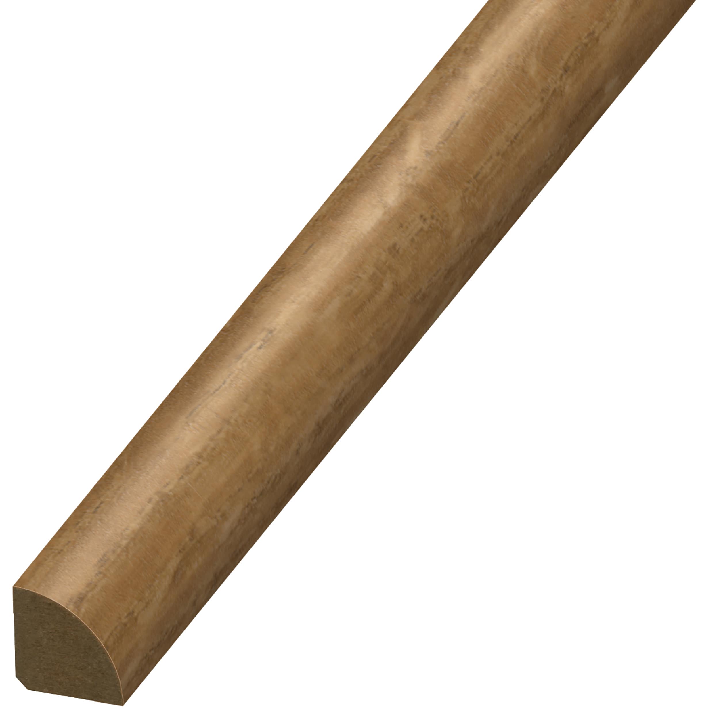 Versatrim MRQR-117263 Allura Flex Allura Flex in color Deep Country Oak 0.75-in T x 0.75-in W x 94-in L Laminate wood Quarter round