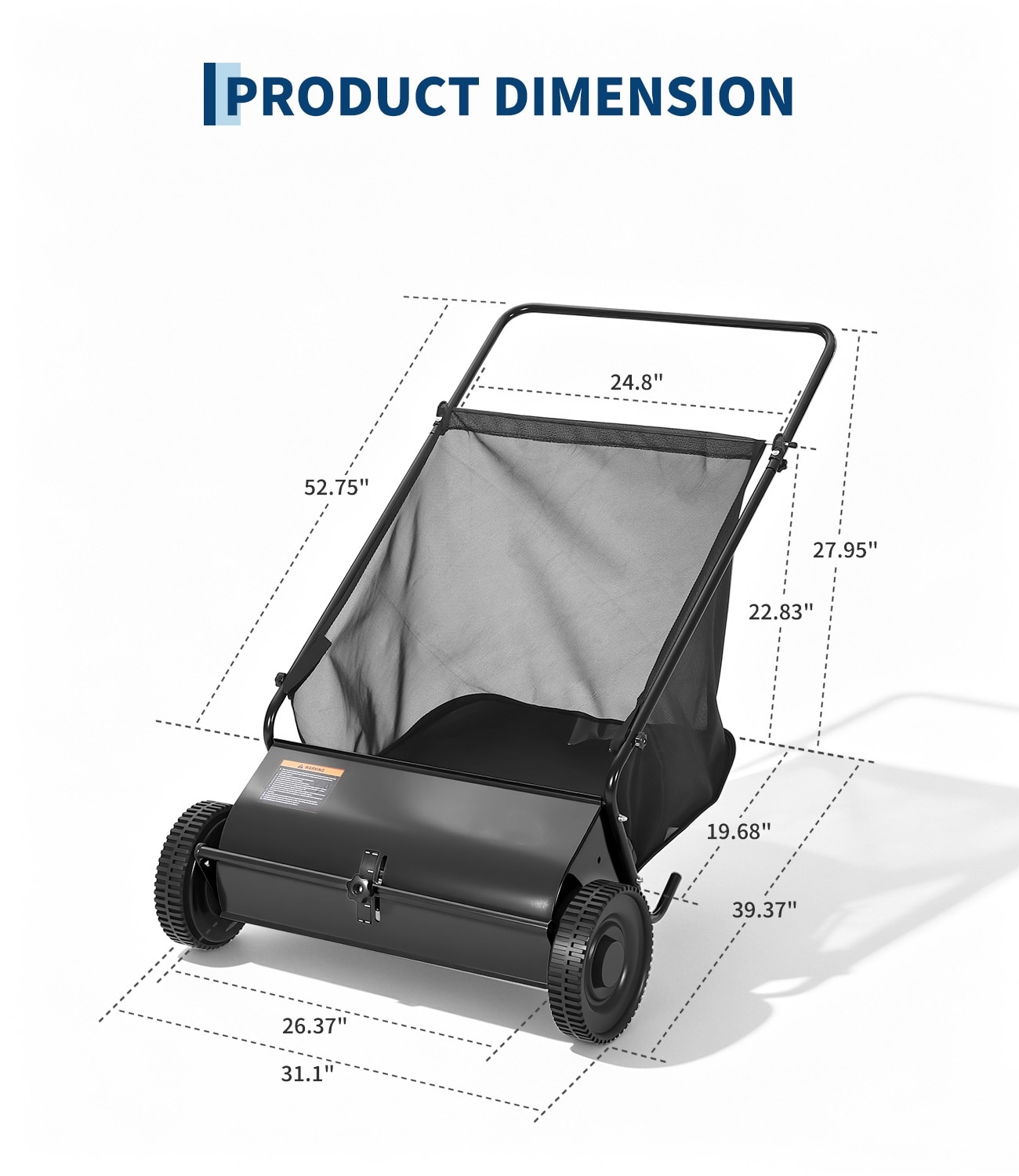 GarveeLife PDOYXZCS800R4G lawnsweeper - View #3