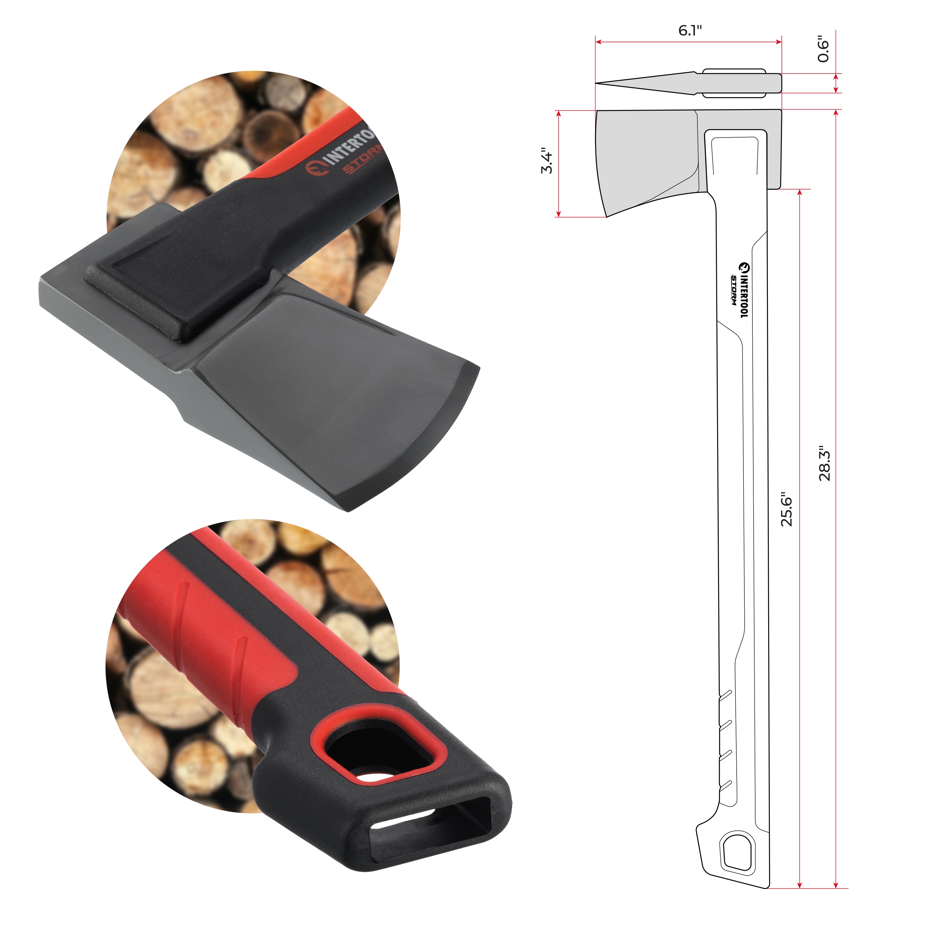 INTERTOOL HT08-0297 axes - View #2