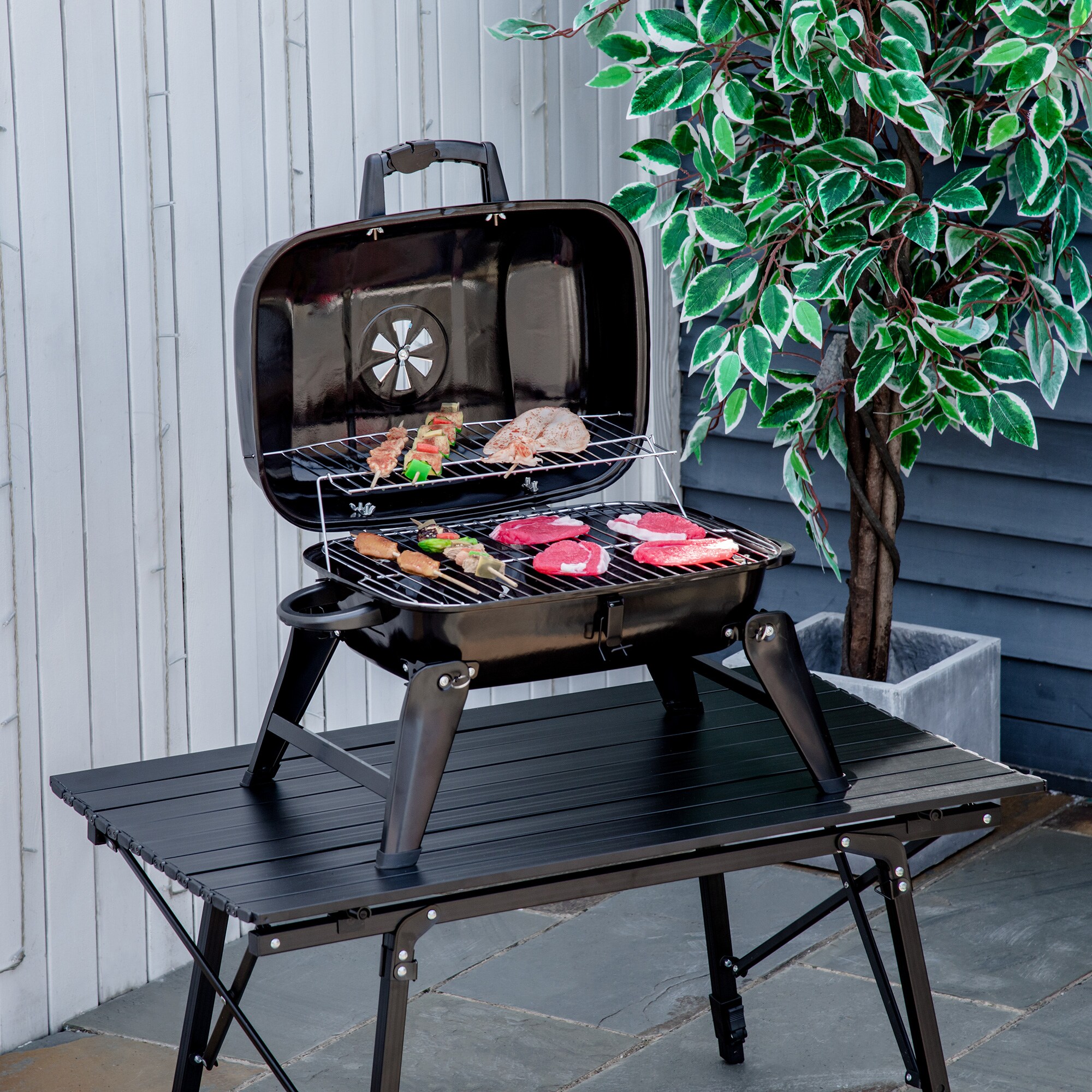 LUXEYARD DS-Y-W2225-P174303 Grill-Carts-Grill-Stands - View #2