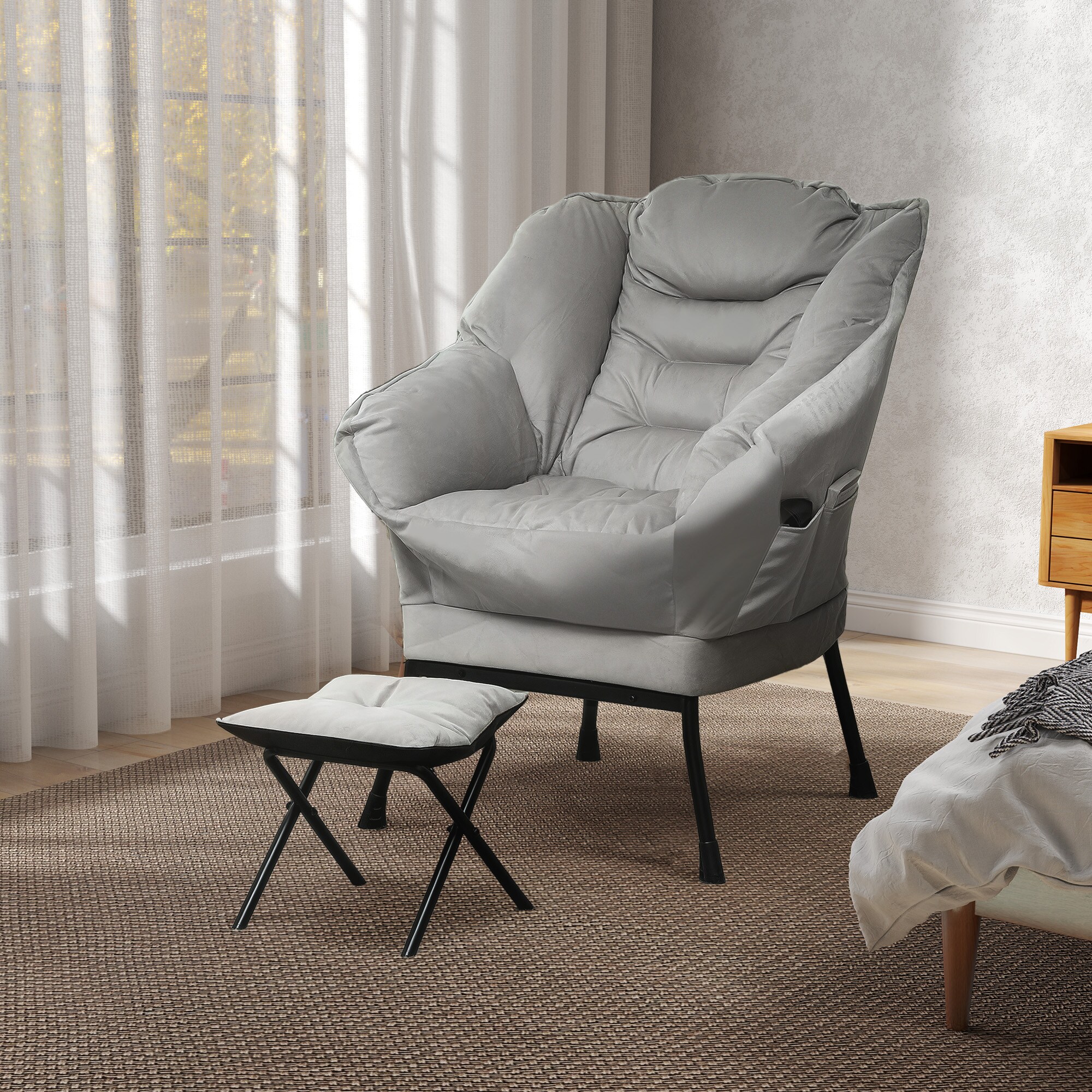 HomCom 83B-131V00LG recliners - View #7