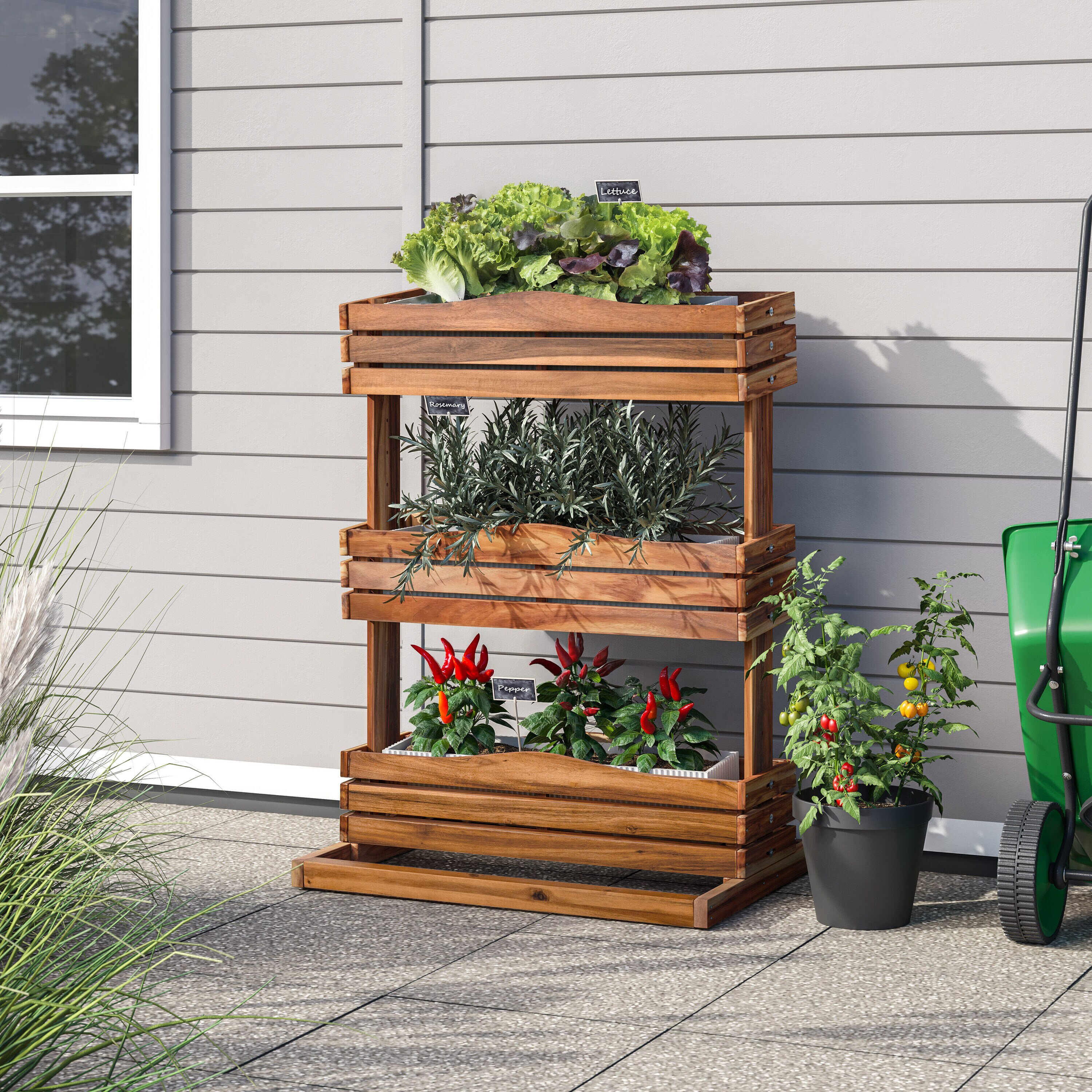 Seville Classics FRN04729B Planter-Window-Box - View #3