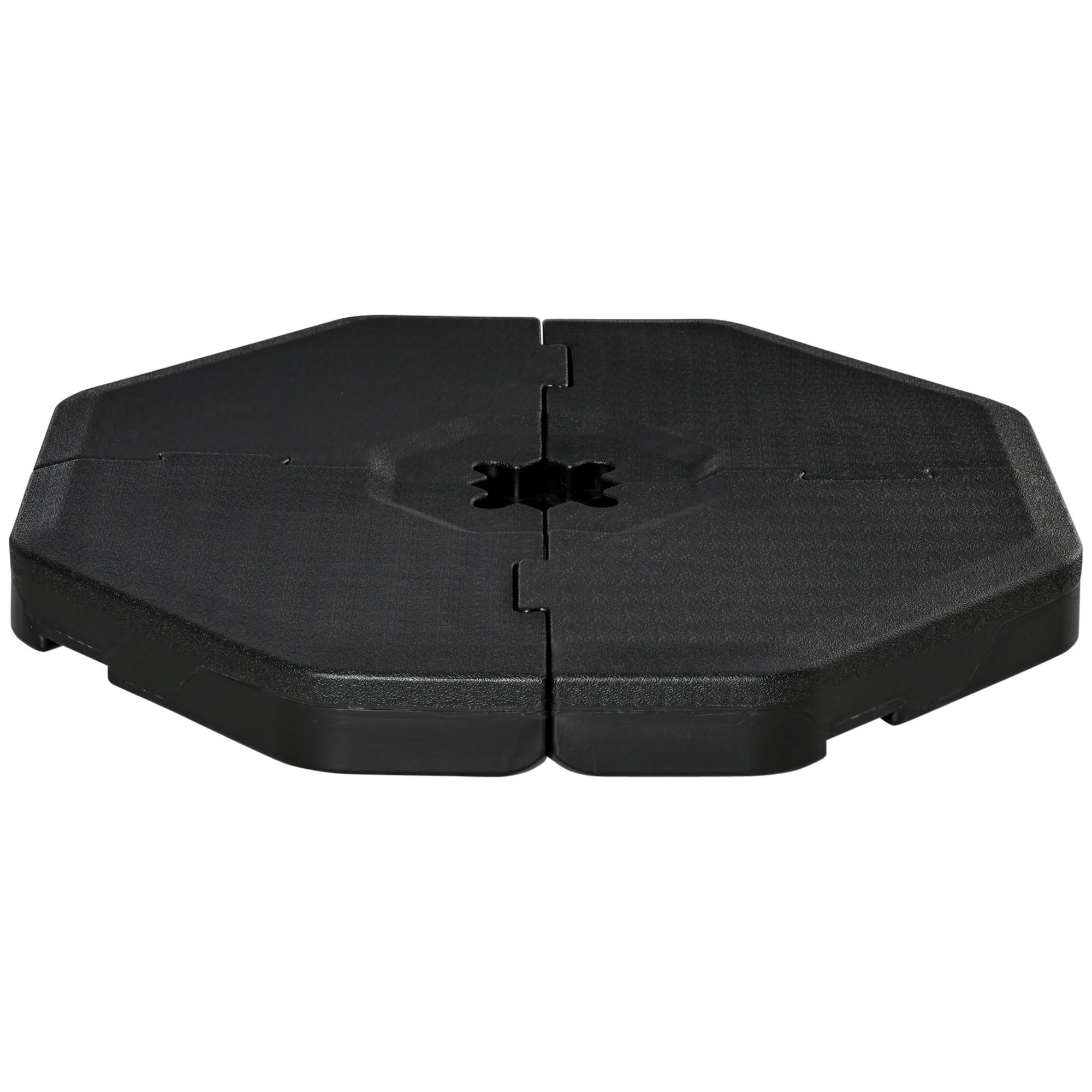 Bayfeve BFAOS-217599-OD Offset Umbrella Weight Base Black Patio Umbrella Base