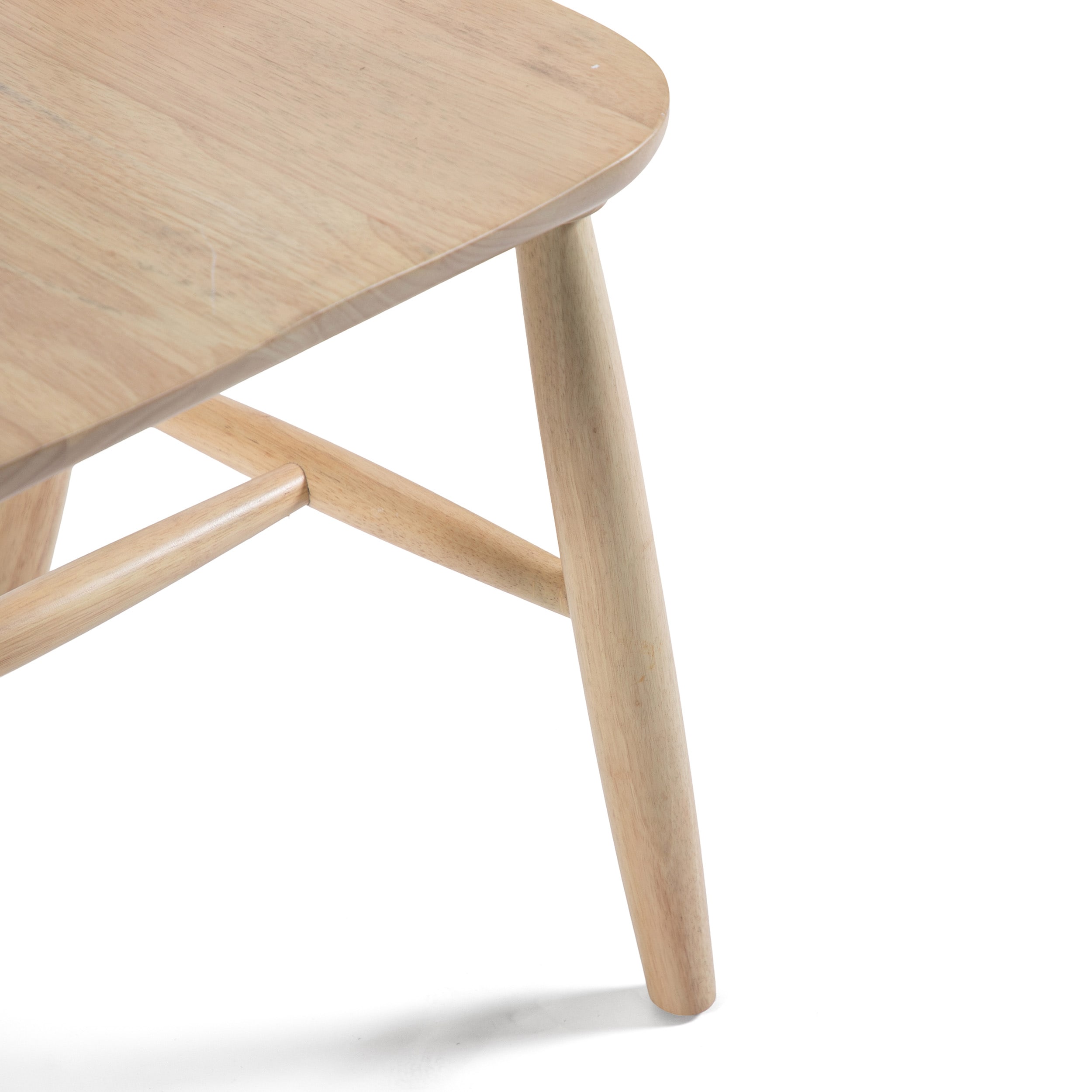 White Oak High Back Windsor Side Chair Set