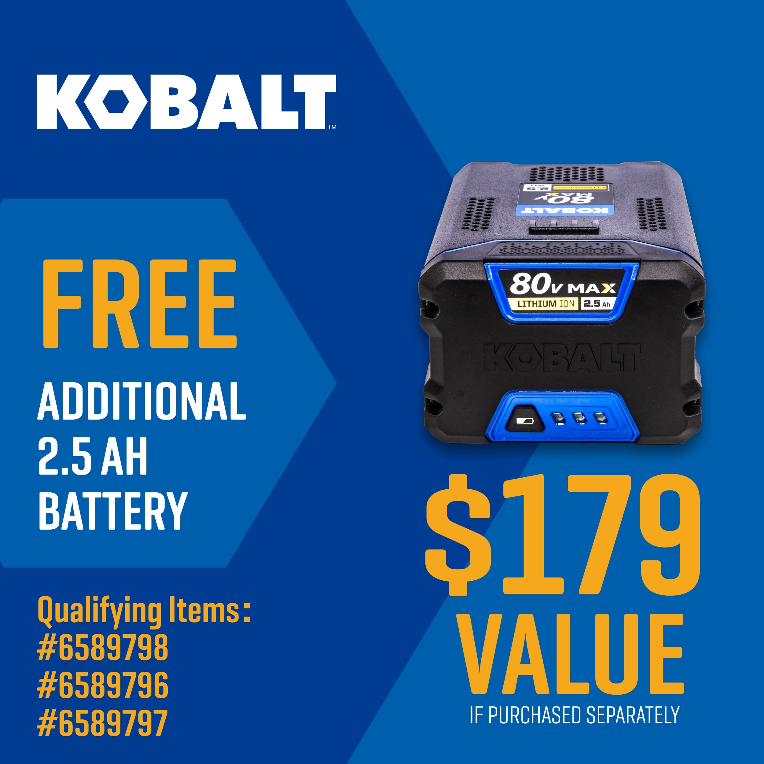 Kobalt KHB 25280-06 Cordless-Electric-Blowers - View #2
