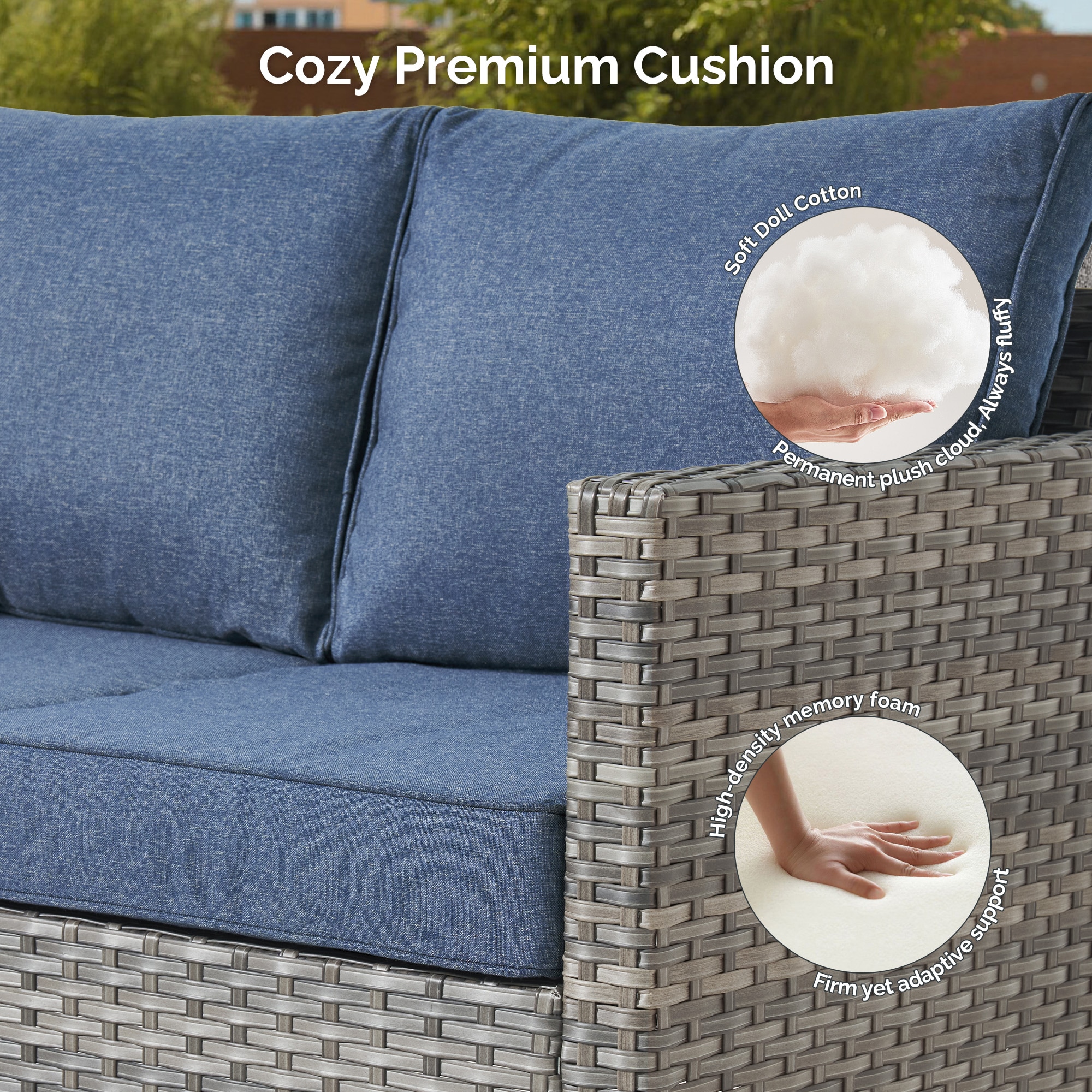 Caodoc L5-CFP03-GRS306 Patio-Sofas-Daybeds - View #5