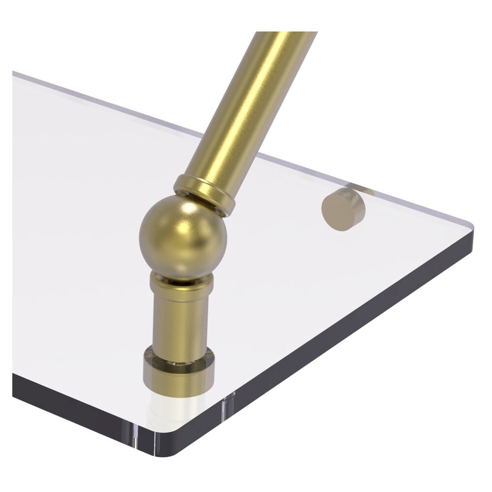 Allied Brass P1000-1-18-SBR Bathroom-Shelves - View #2