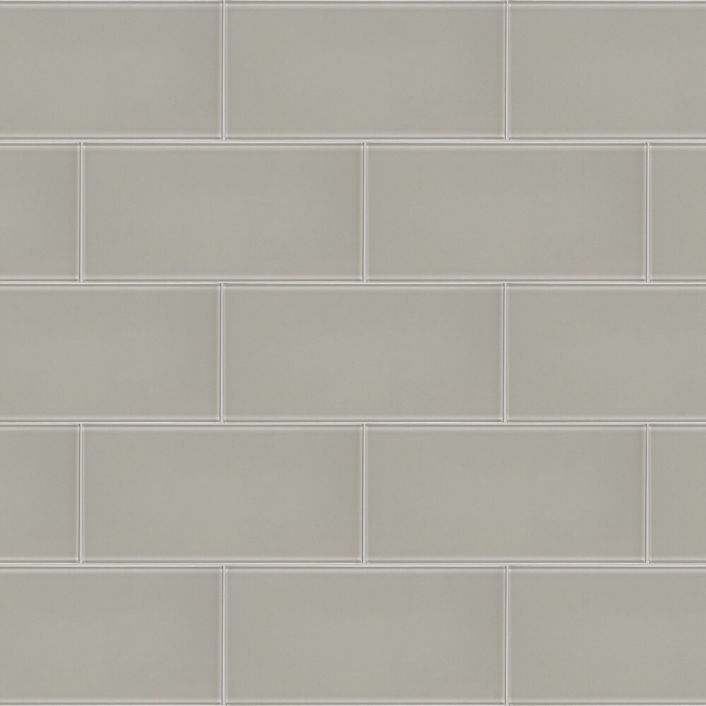 Highlight 4-in x 8-in Glossy Glass Subway Wall Tile (10.75-sq. ft/ Carton) | - Elida Ceramica LW230131032