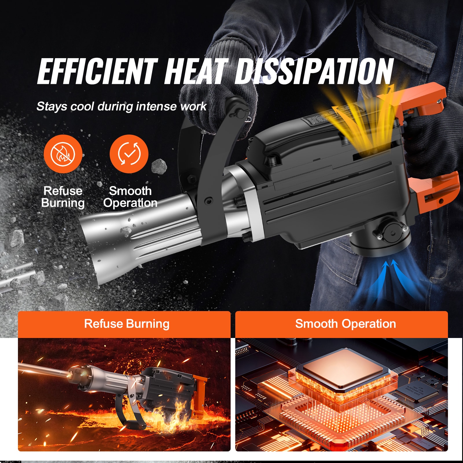 VEVOR SCDXDHHS118Y02566V1 Demolition-Hammers - View #4
