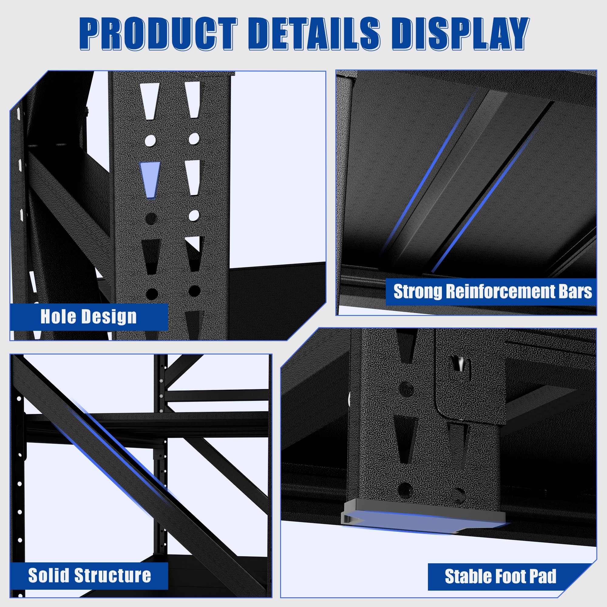Gaierptone CRXW7RV5P7S Free-Standing-Shelving - View #8
