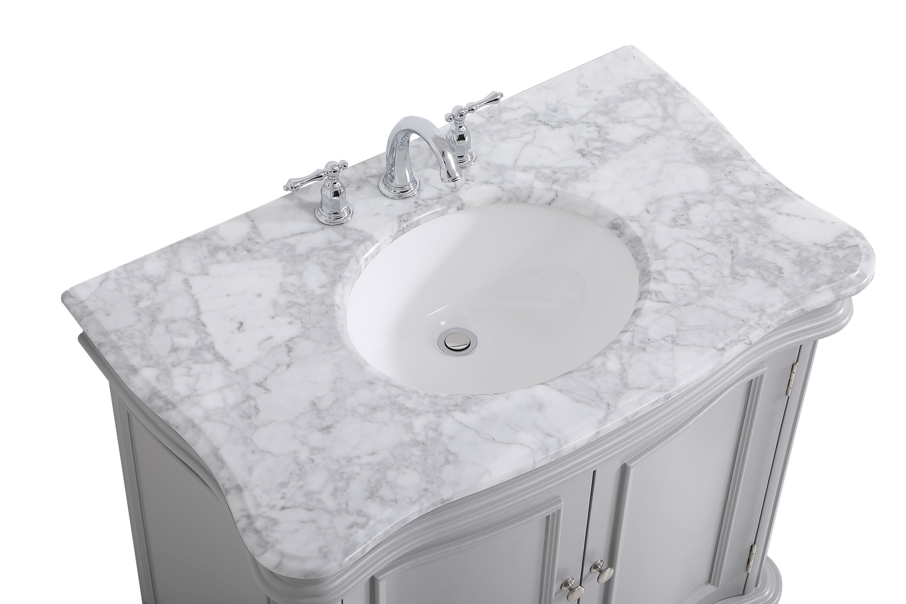 Elegant Decor HF156108GR Bath-Vanity-Combo - View #10