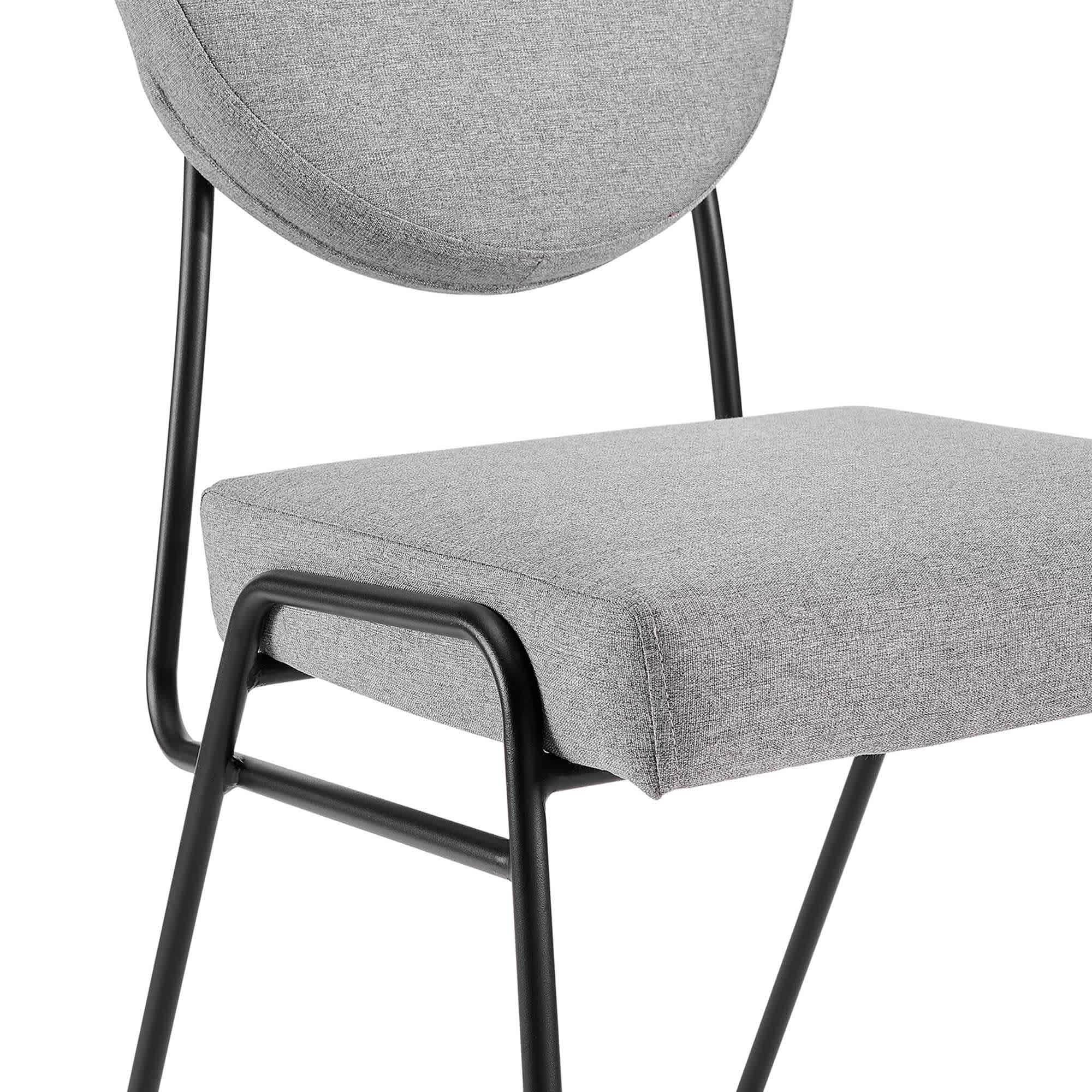 Modway EEI-6253-BLK-LGR Dining-Chairs - View #4