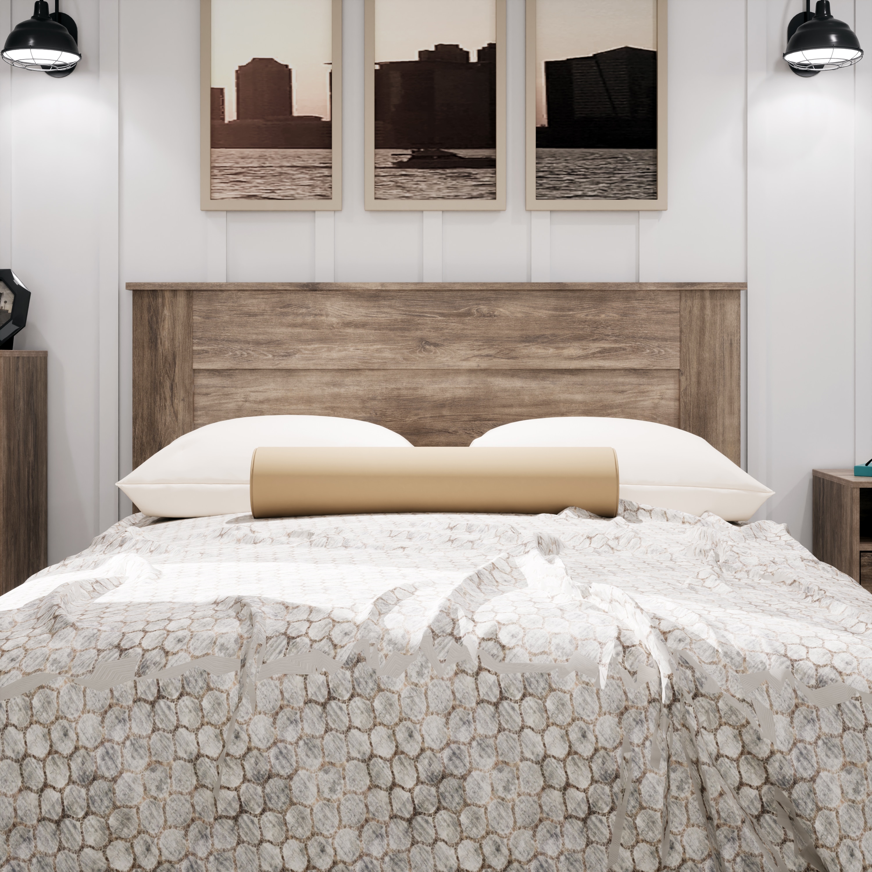 Prepac DHFQ-1301-1 Upholstered-Headboards - View #8