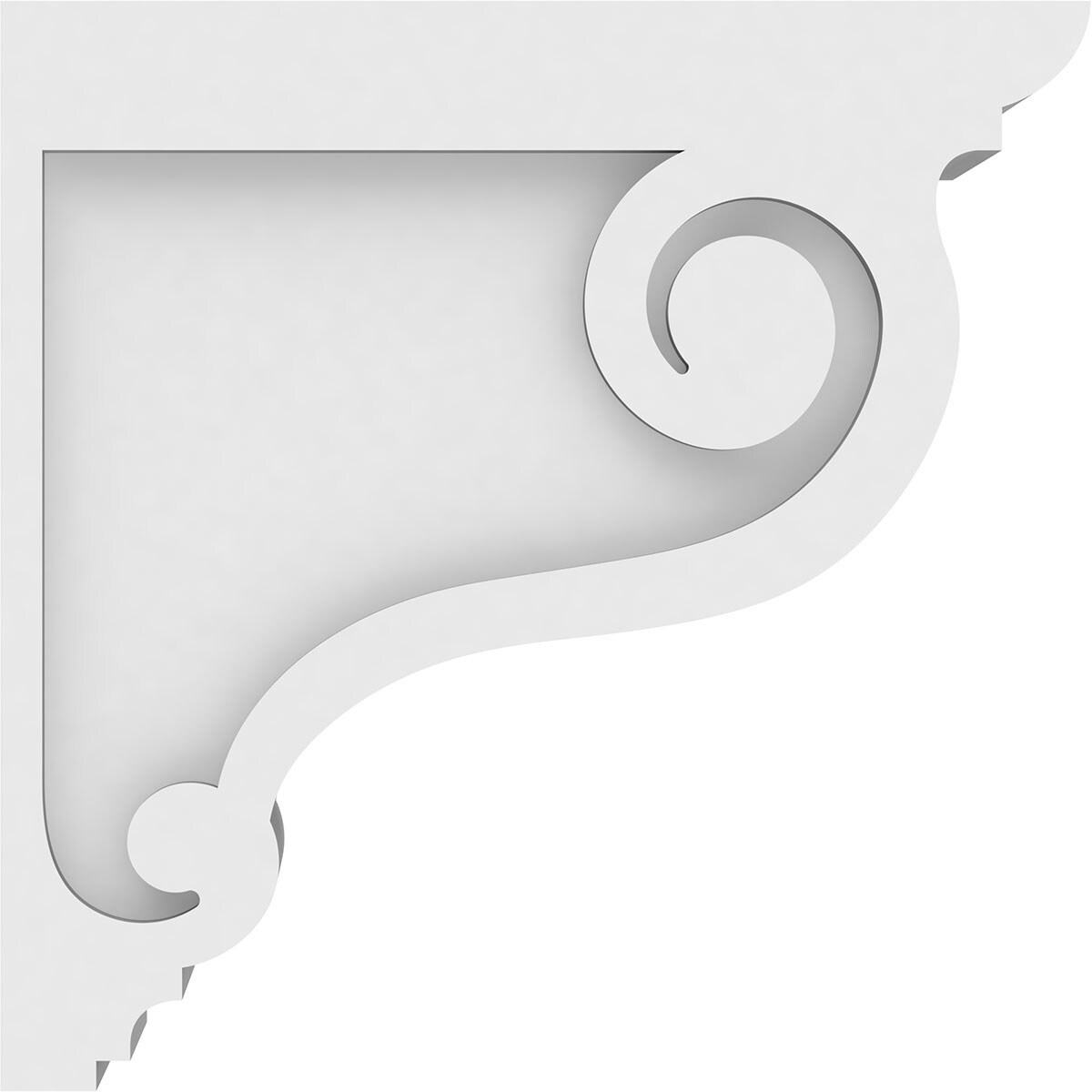 Ekena Millwork CORP03X10X10SCR corbels - View #3