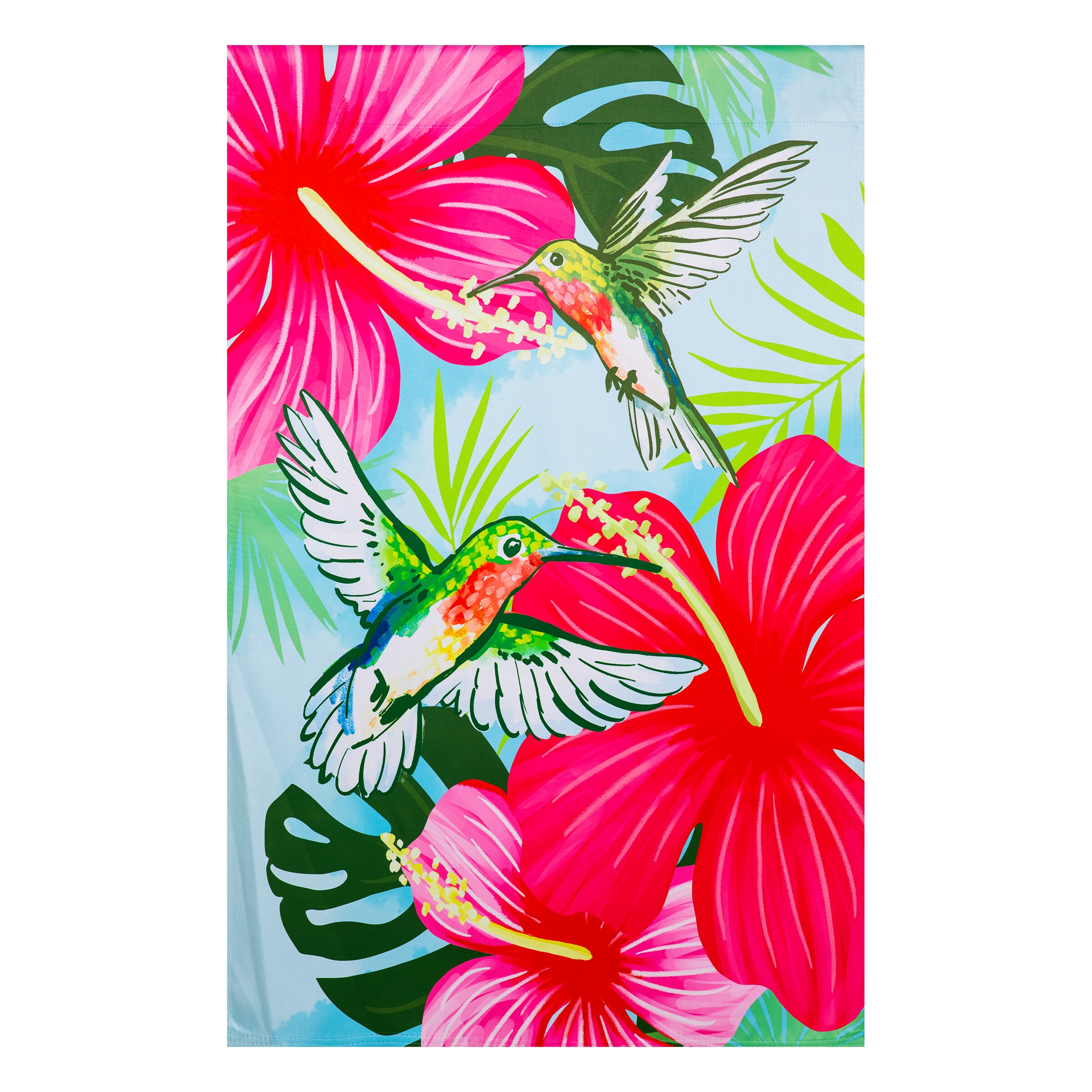 Style Selections ZLW13S13167 2-ft W x 4-ft H Birds House flag