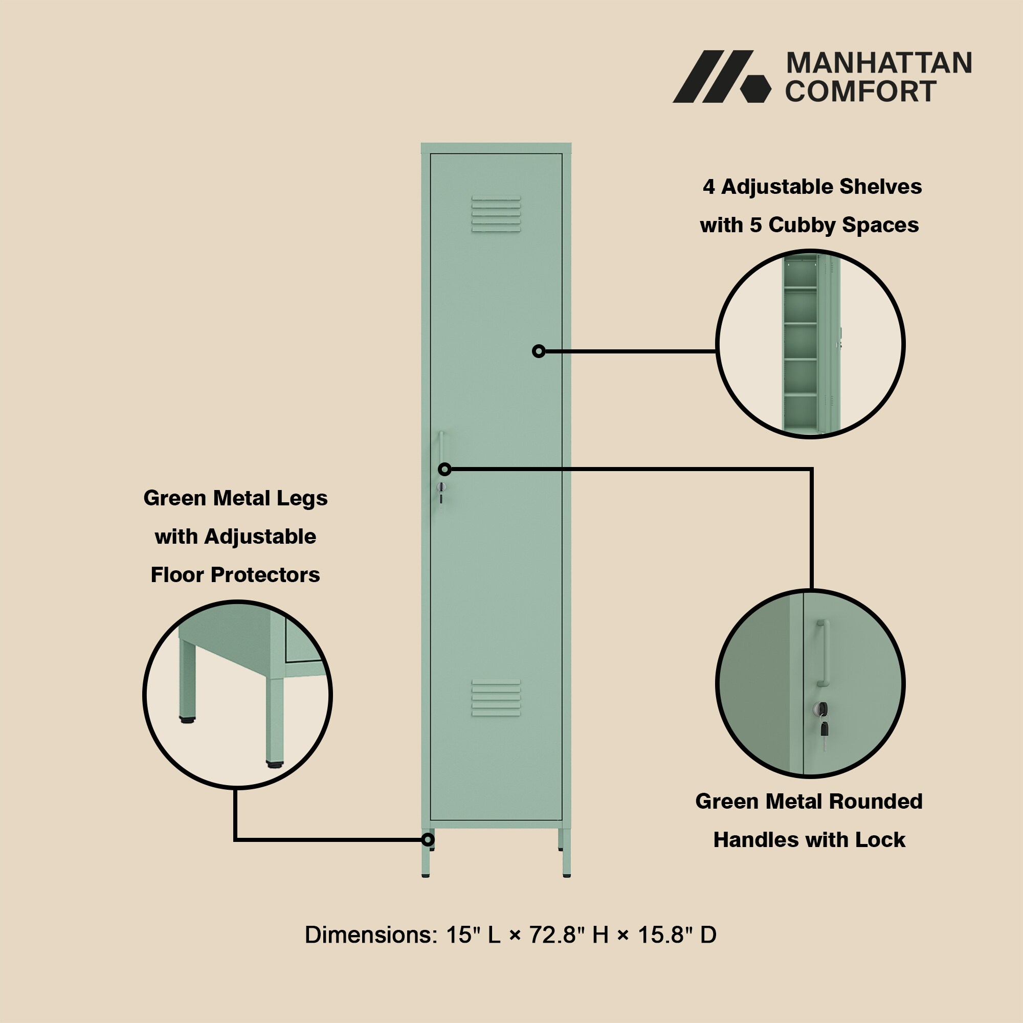 Manhattan Comfort 2-AF067-GR Storage-Cabinets - View #6