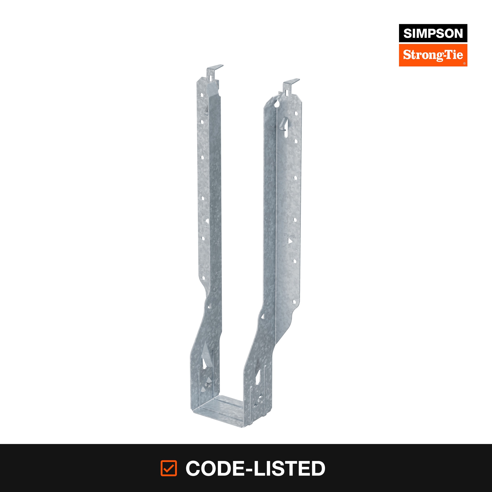 Simpson Strong-Tie IUS 2-1/2-in x 14-in Single 18 -Gauge G90 galvanized Face mount joist hanger