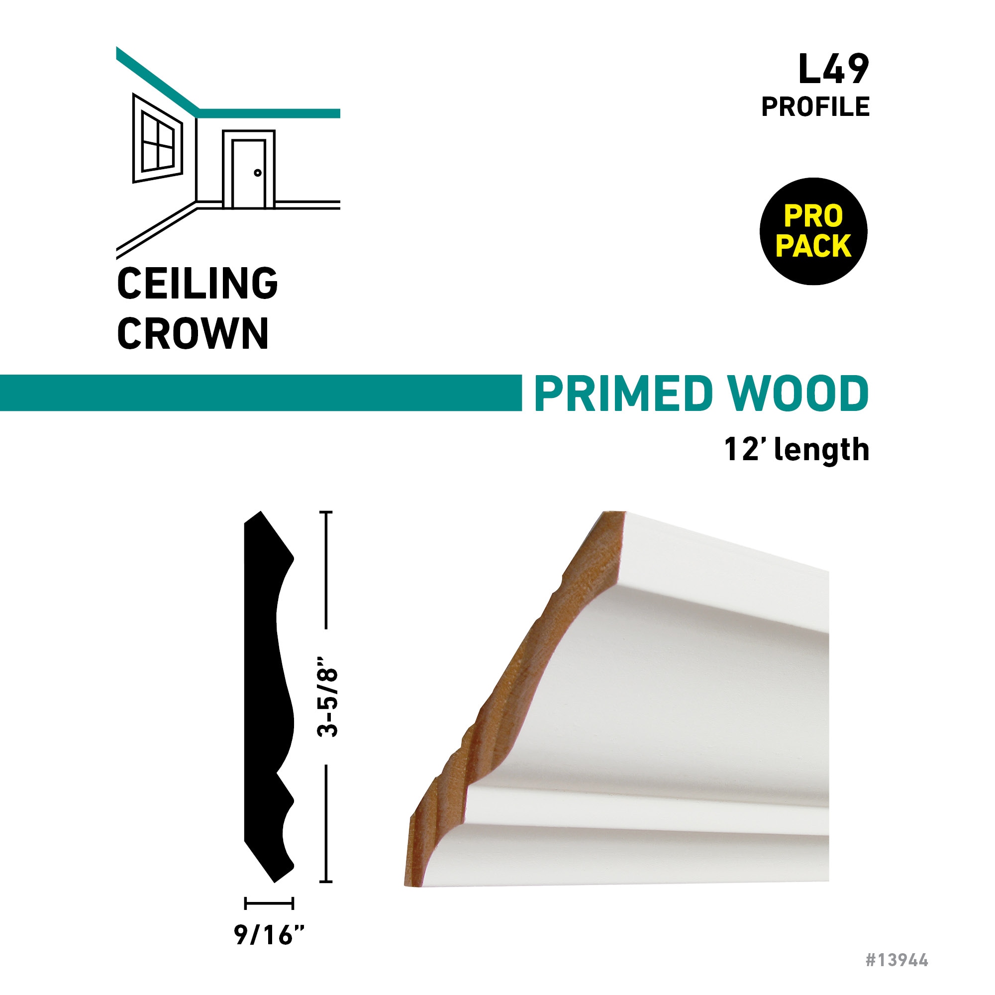 RELIABILT C  4912FJPMD Crown-Moulding - View #5