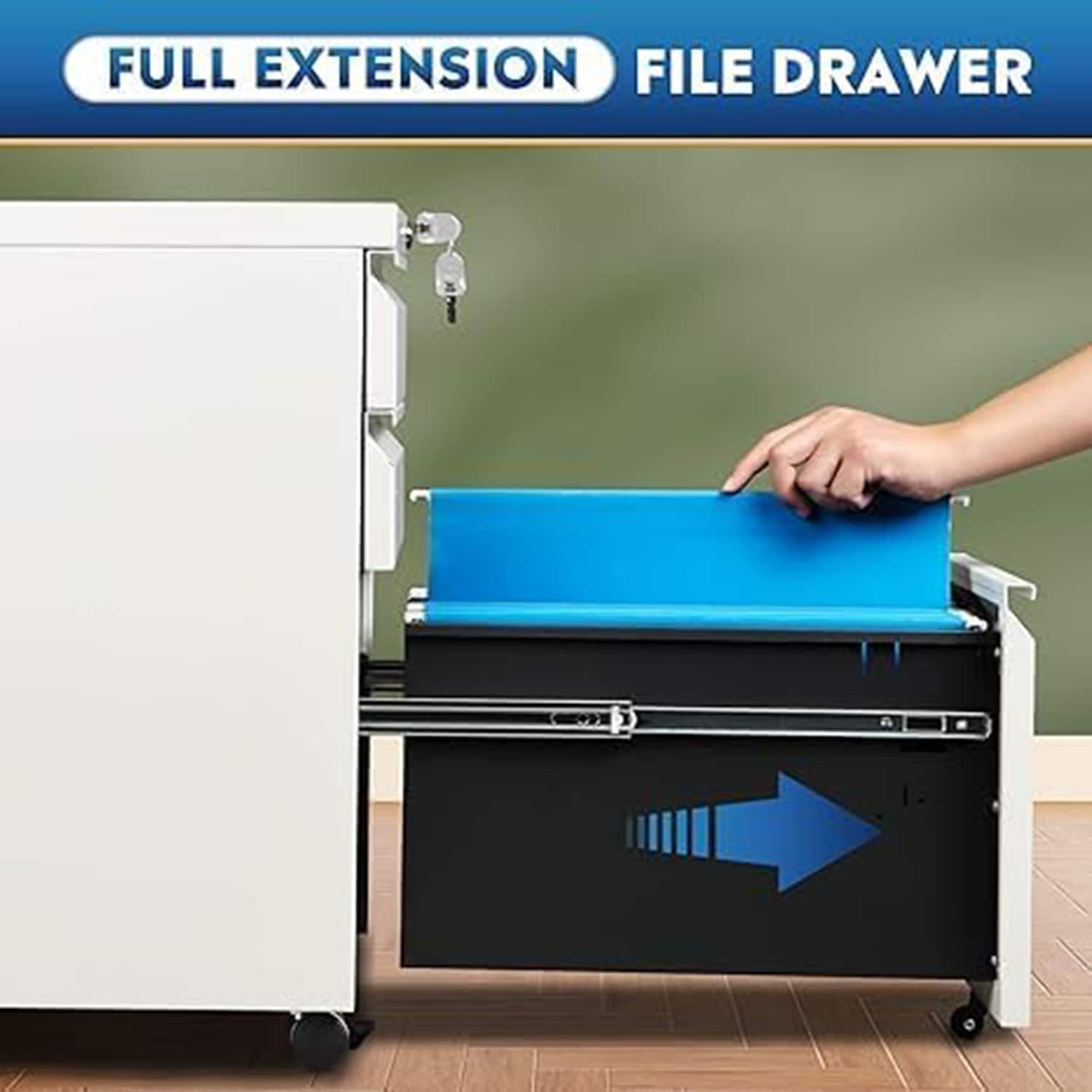 Garvee HQ-C-P3-33PE-186E Filing-Cabinets - View #3