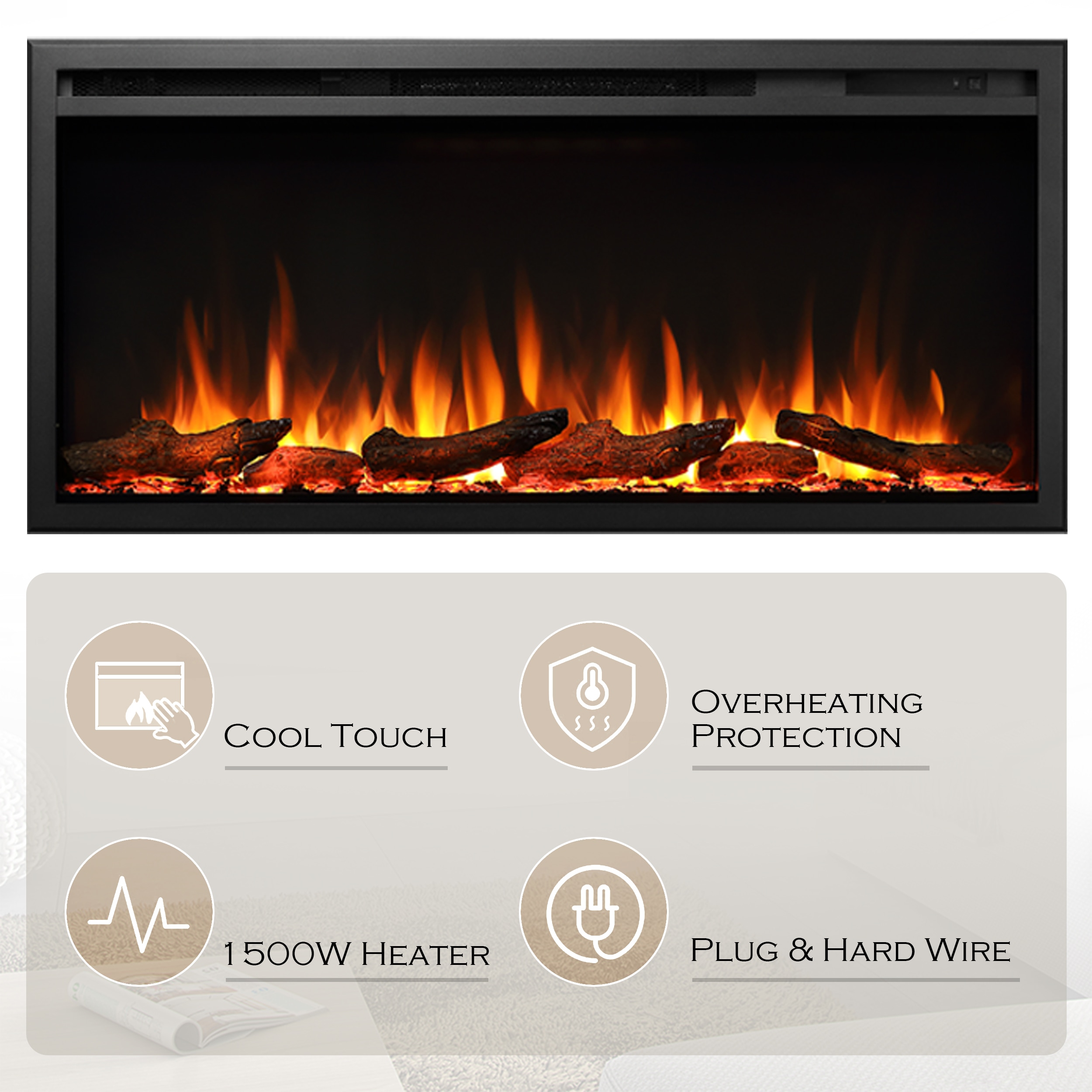EdenDirect NLCD041938 Electric-Fireplaces - View #4