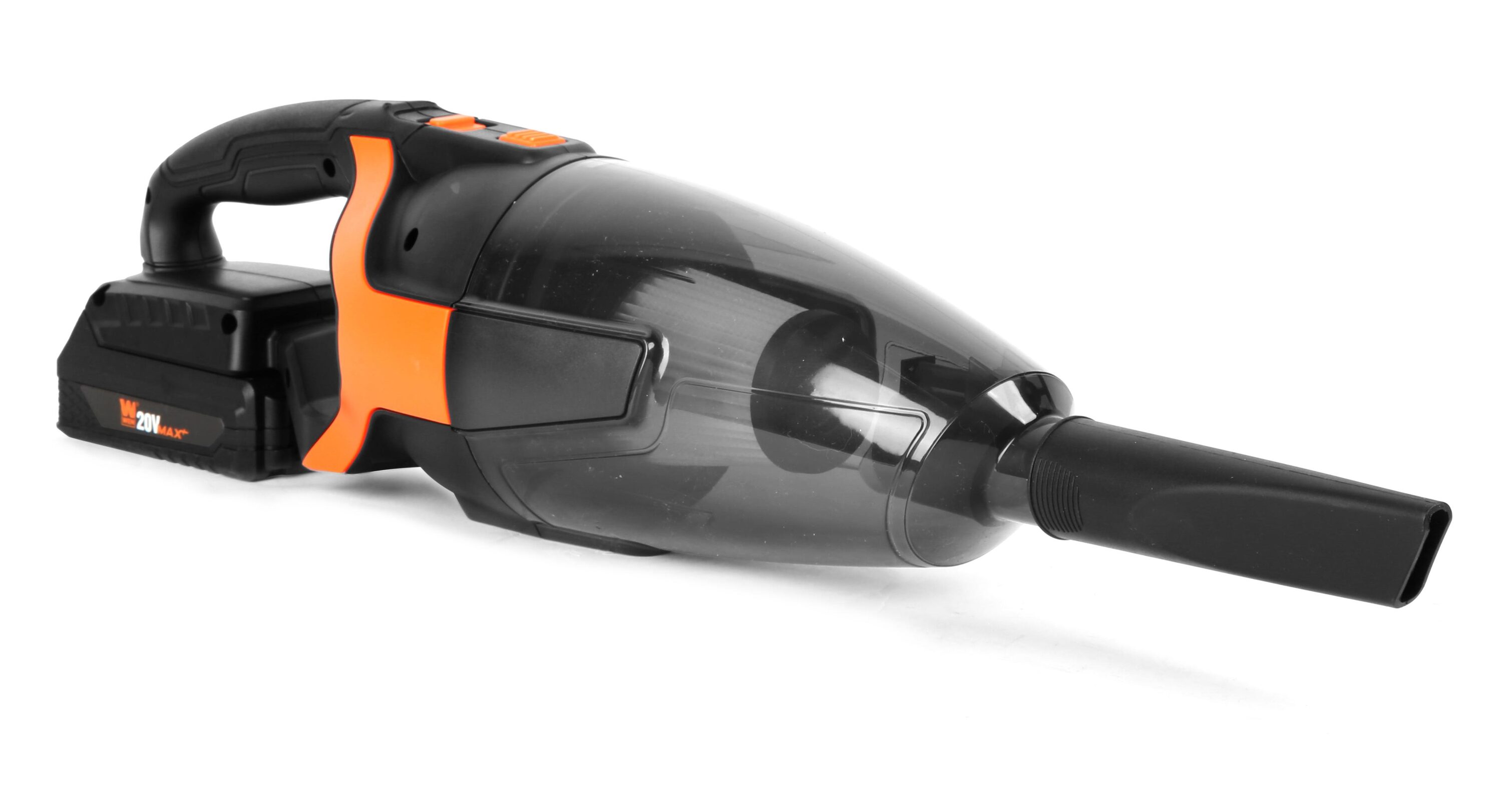 WEN 20V Max Cordless Handheld Vacuum Cleaner Kit with 2.0 Ah Lithium-Ion  Battery and Charger, Black