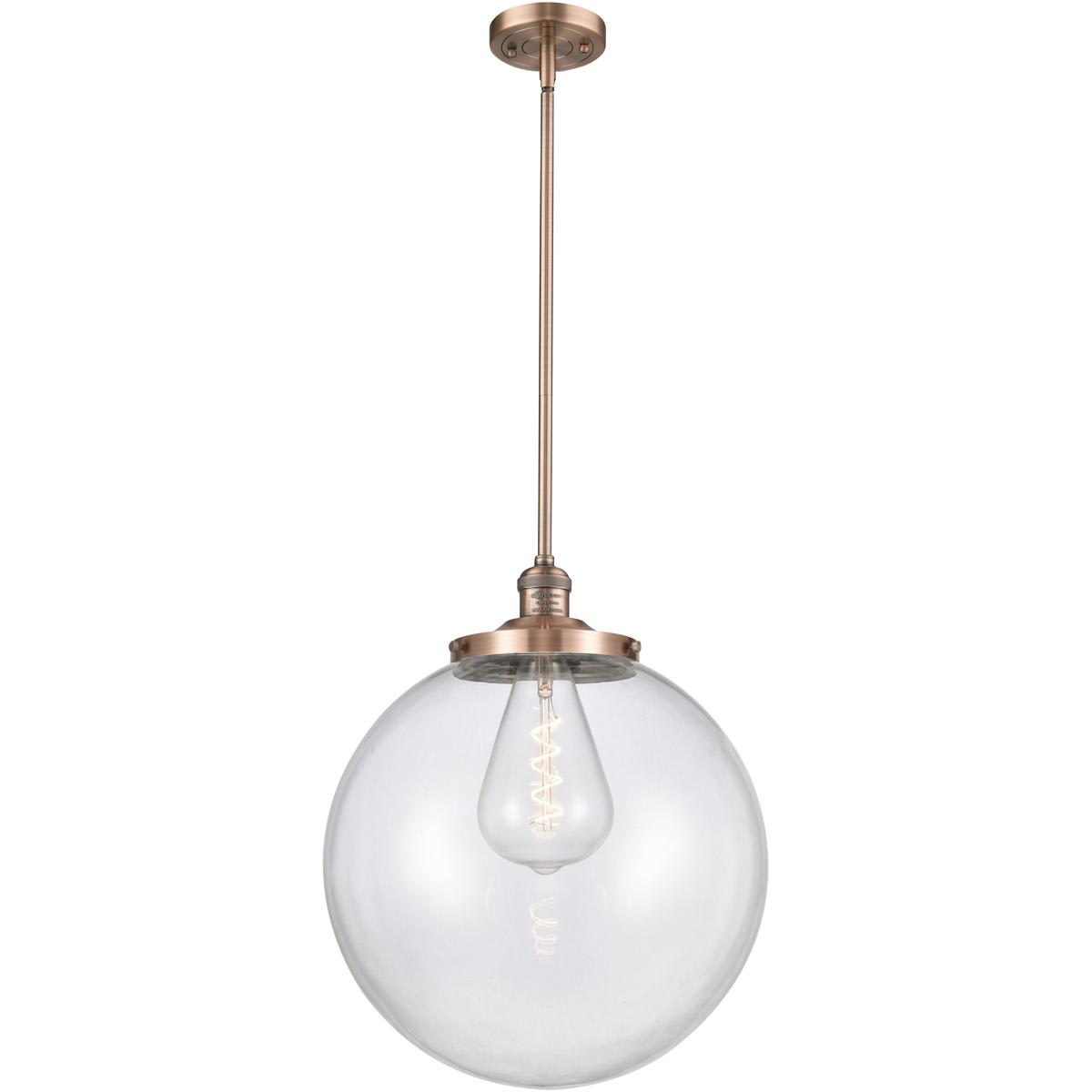 Innovations Lighting 2165499 201S-AC-G202-16-LED Franklin Restoration Beacon Pendant