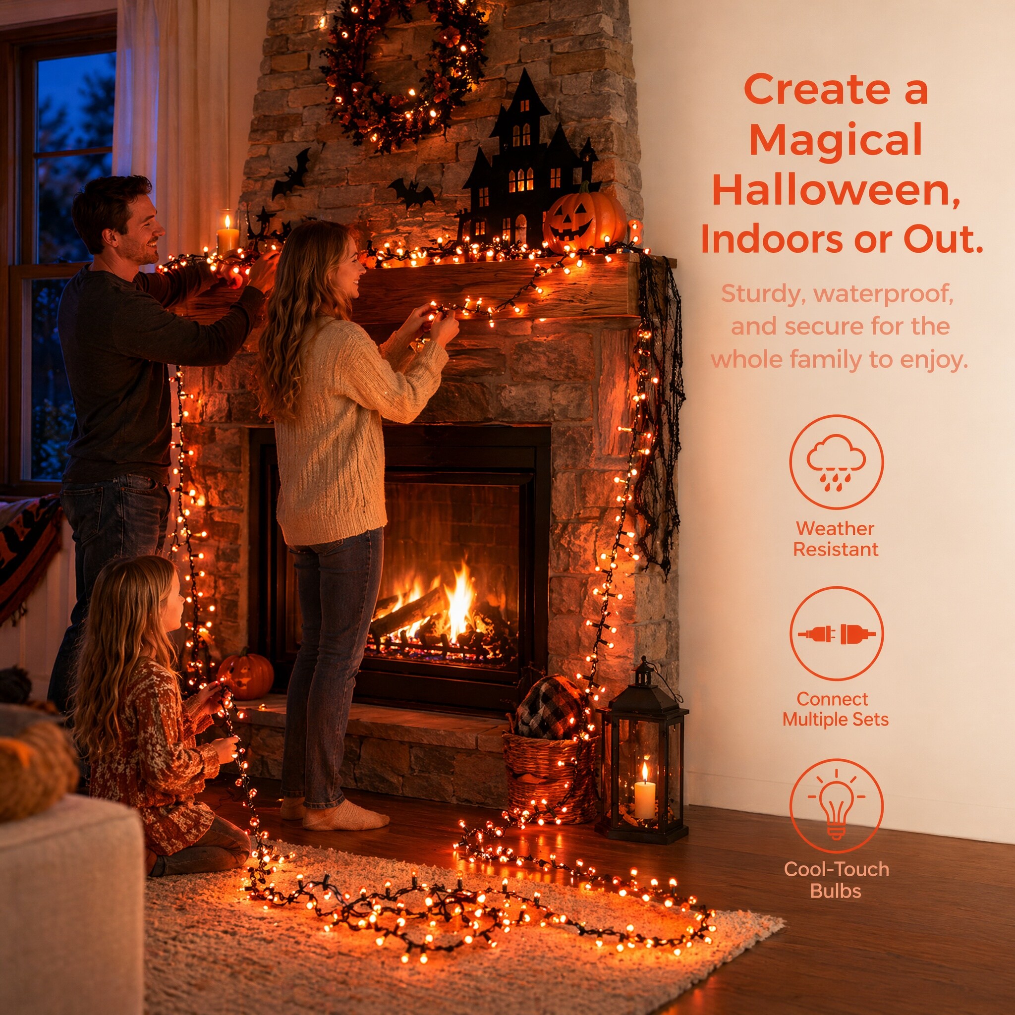 Wudkey L4-FL8M6Q Halloween-String-Lights - View #6