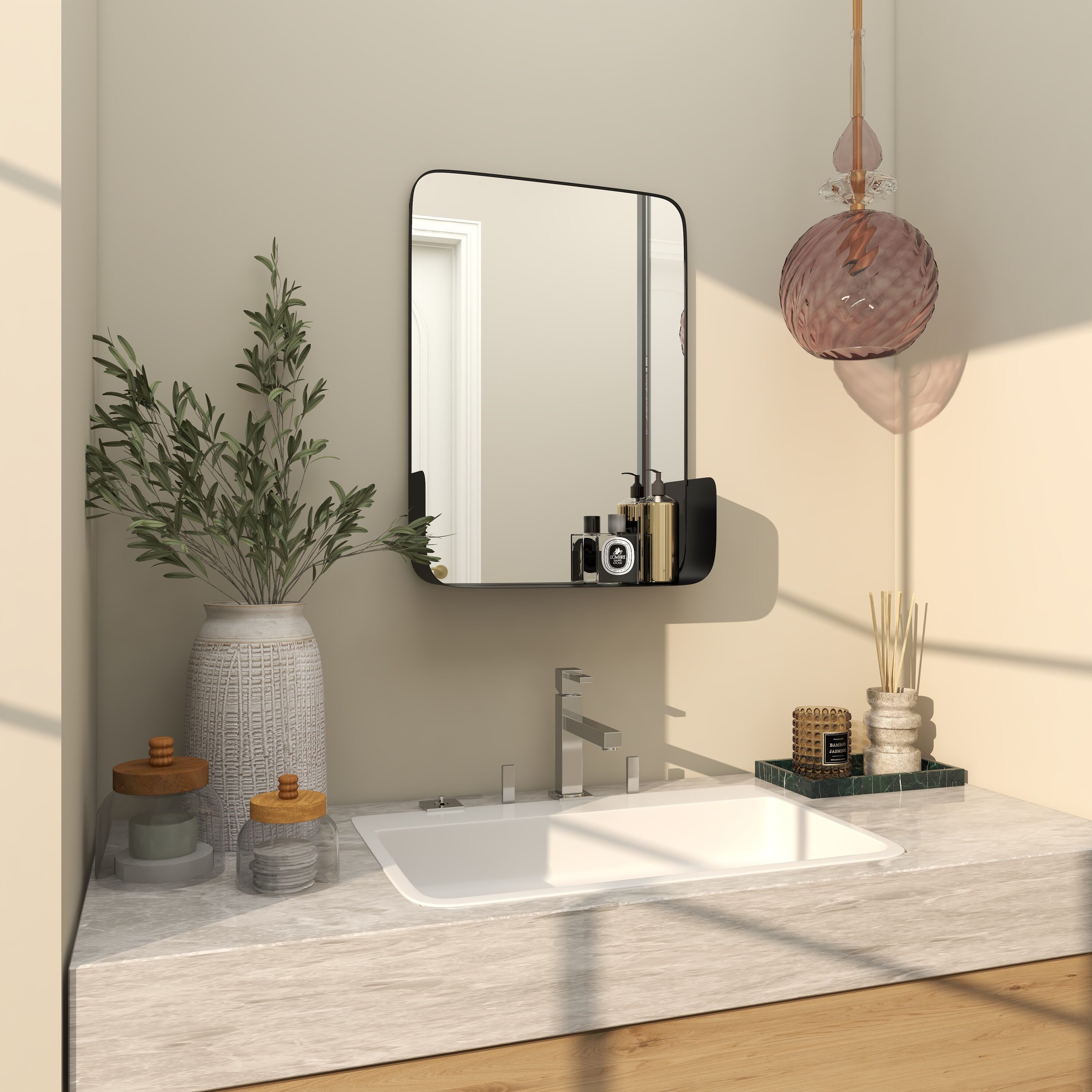 Grayson Lane 12395 Framed-Bath-Mirrors - View #5