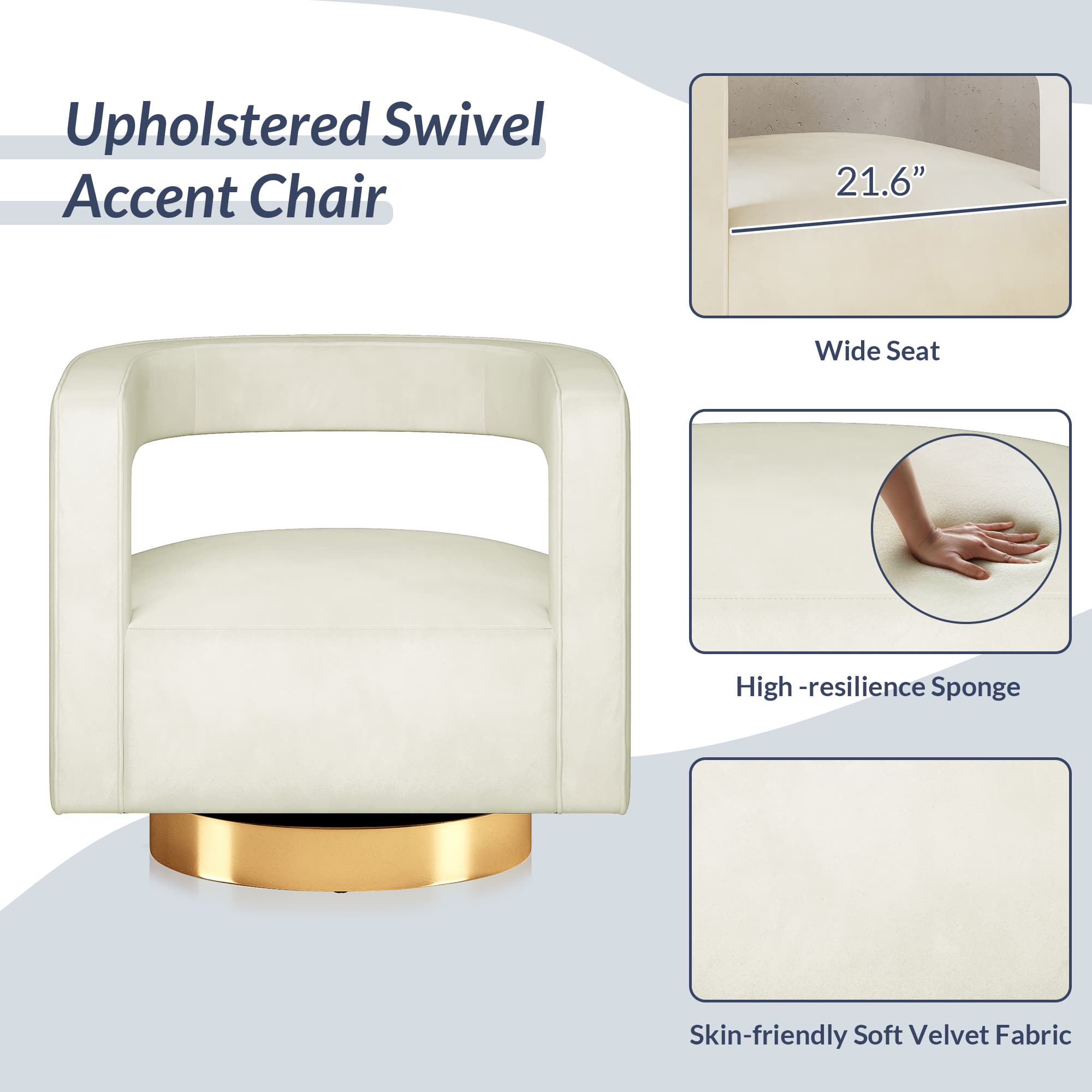 Belleze 014-HG-31956-IV chairs - View #3