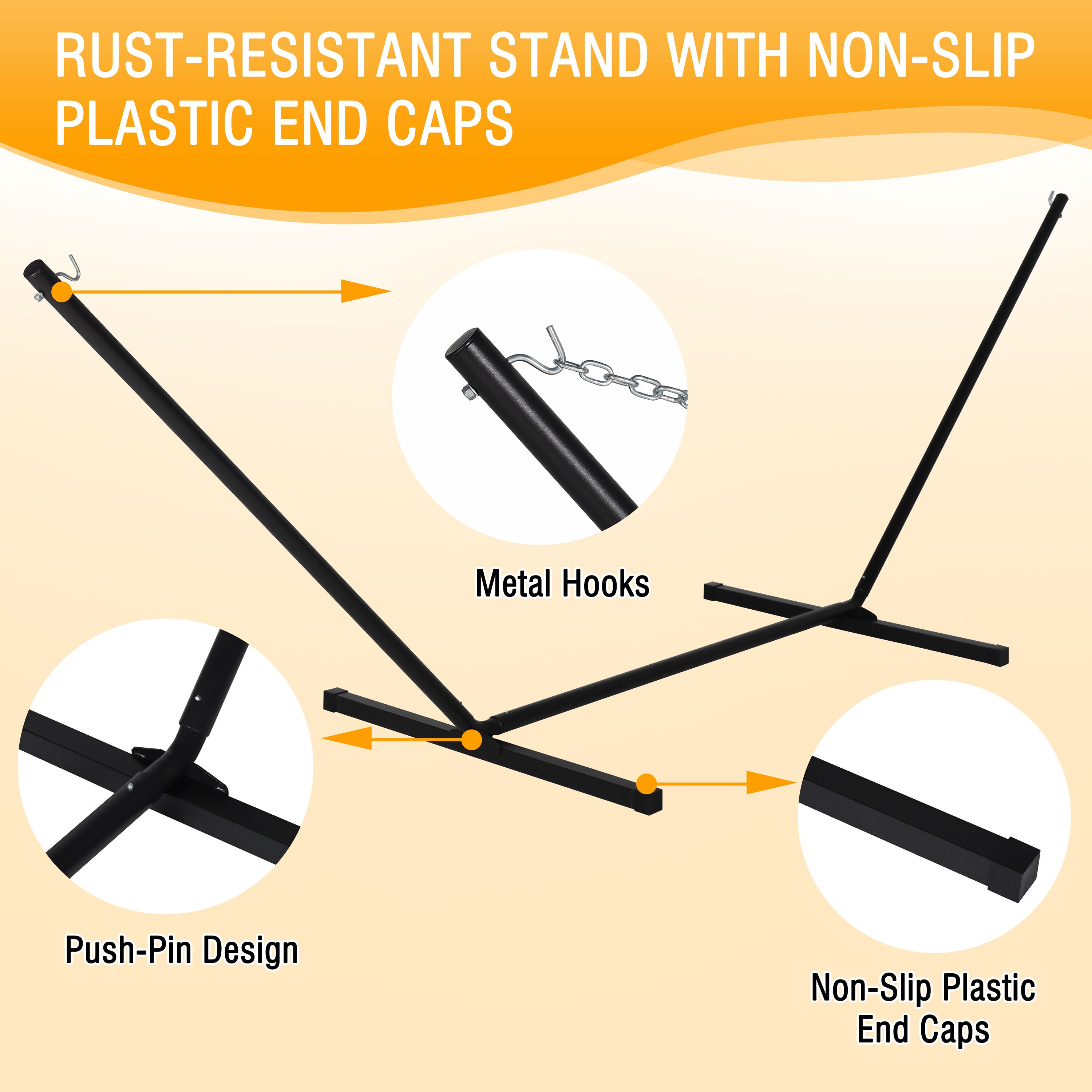 VEIKOUS PG0203-01RD-D hammocks - View #2