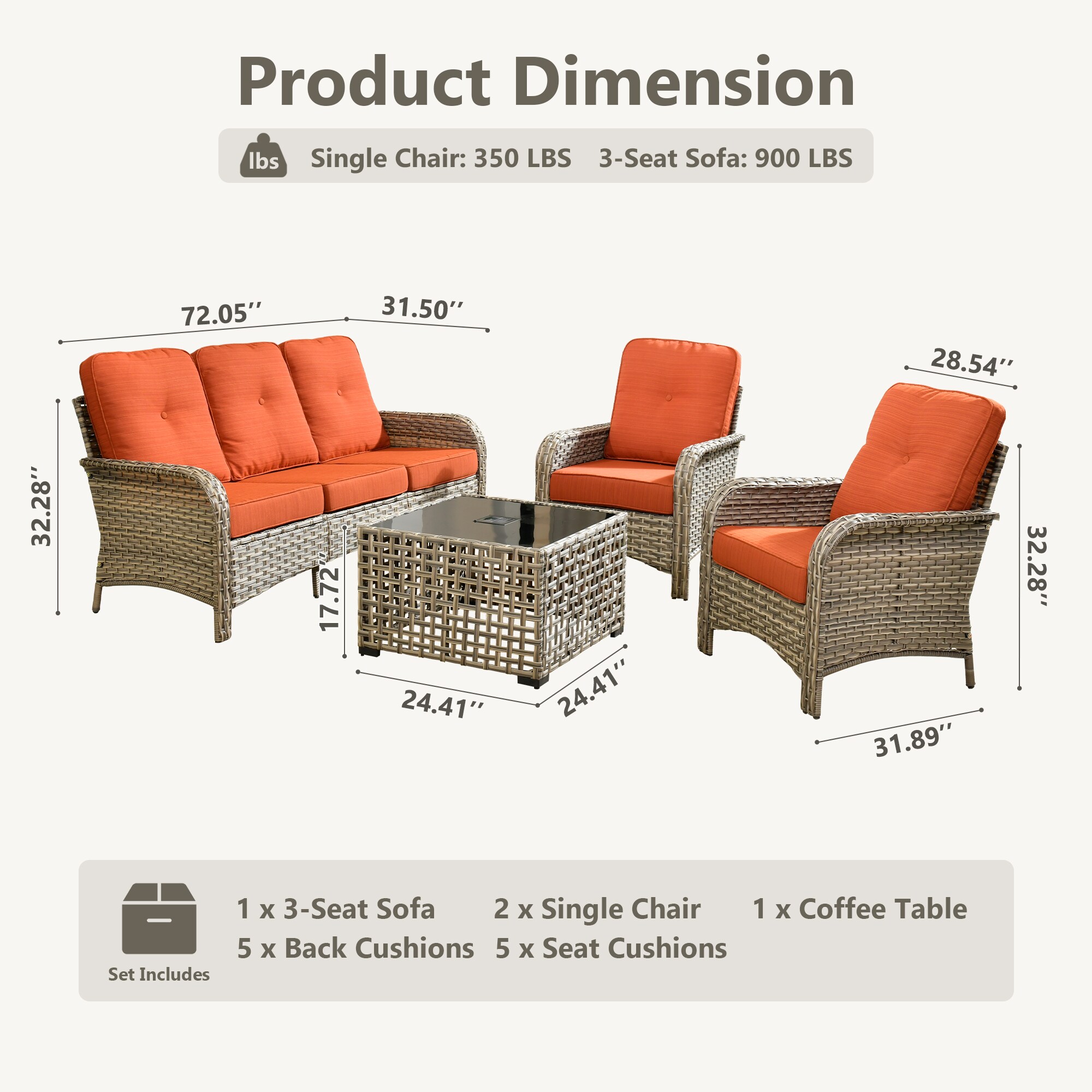 Caodoc L5-VNC800-41 Patio-Sofas-Daybeds - View #7