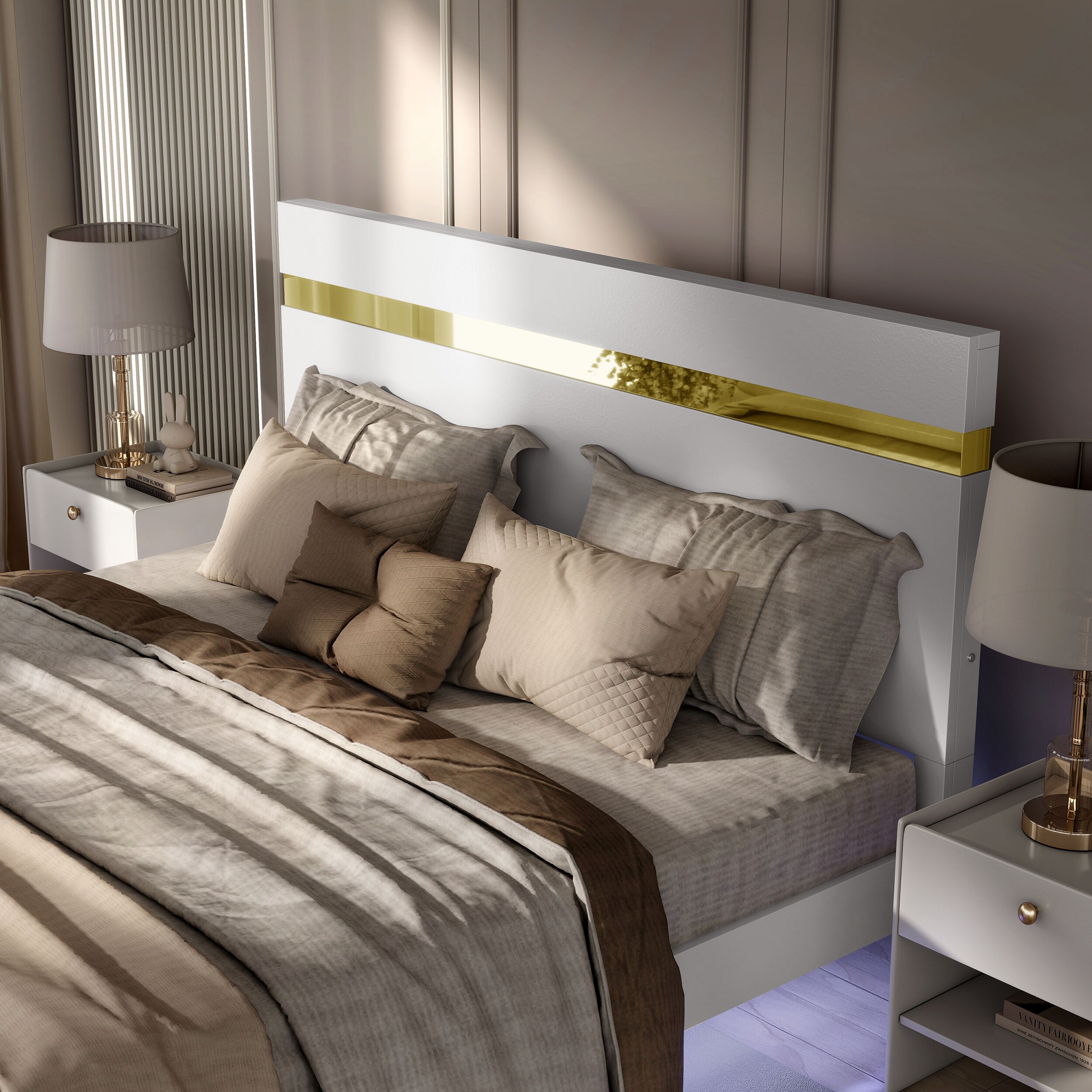Furniture of America IDF-N7217WH-F beds - View #6