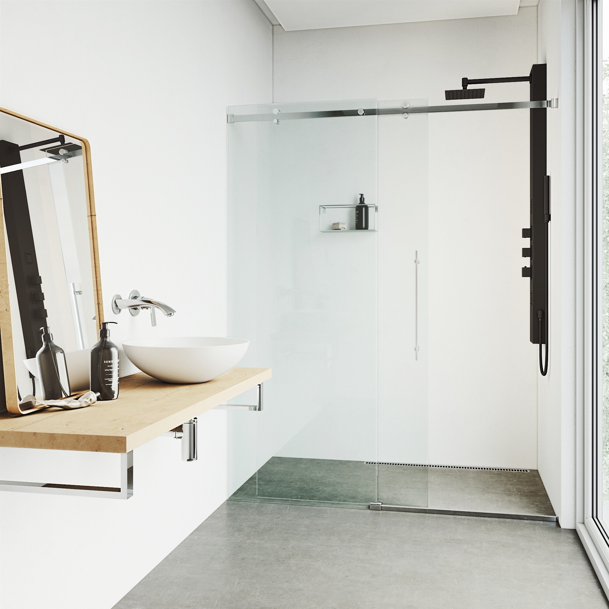 VIGO VG08012MB Showerhead-Bar-Panels - View #7