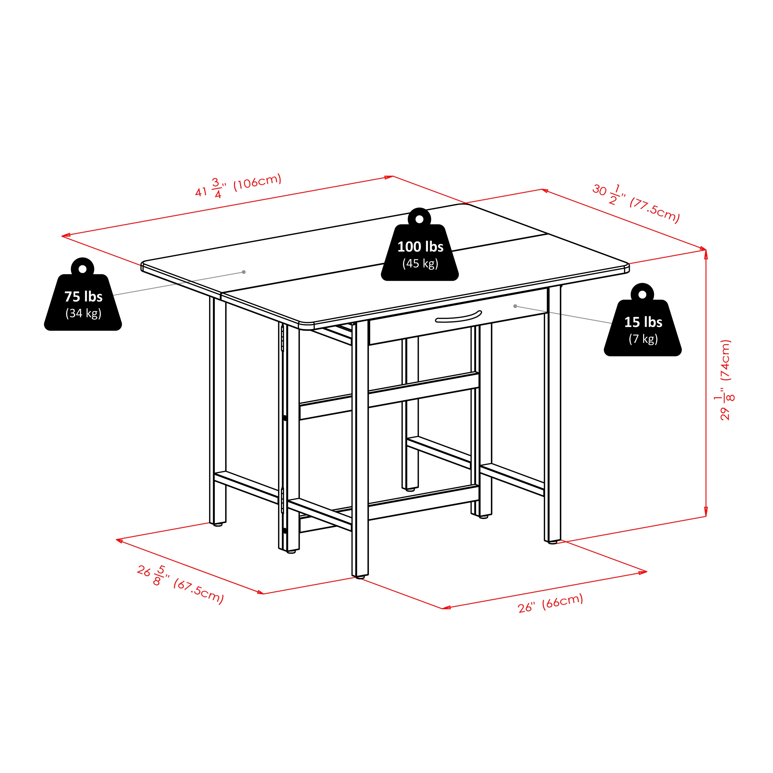 Winsome Wood 94353 Dining-Sets - View #7
