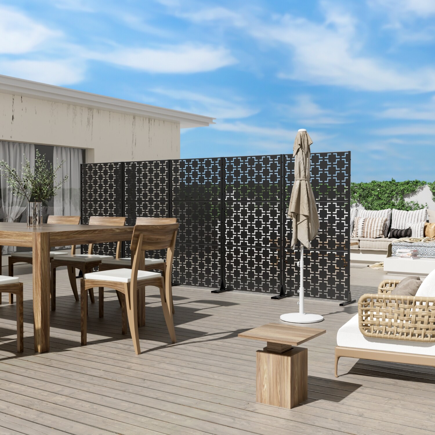 Wooakway LS0605-601B95 Outdoor-Privacy-Screen - View #5