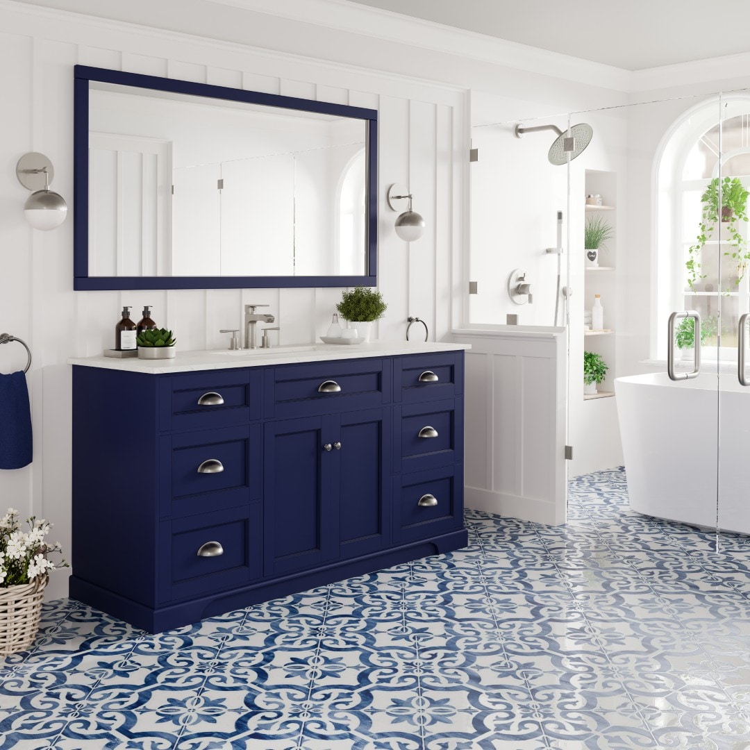 Eviva EVVN666-60BLU-SS Bath-Vanity-Combo - View #7