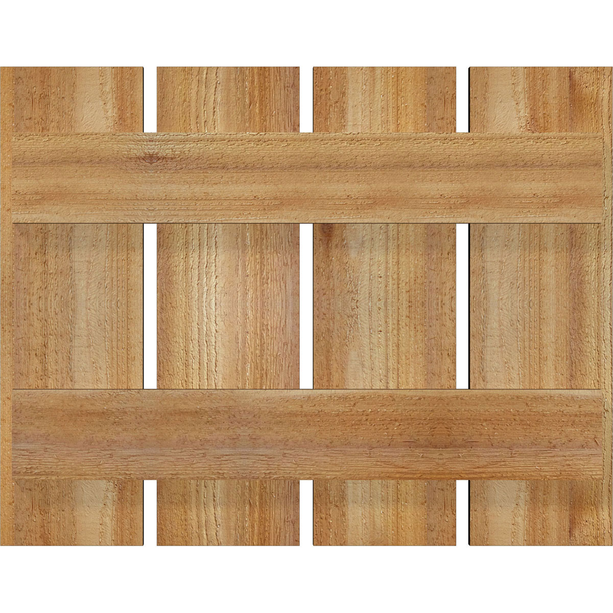 Ekena Millwork RBS06S23X018RWR Exterior-Shutters - View #5