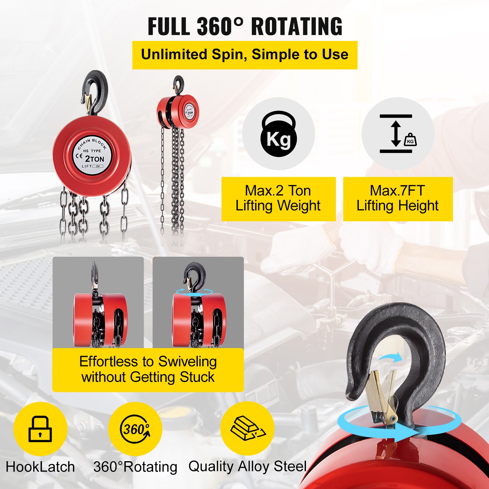 VEVOR SLHLHSYX2T2M51VN5V0 Chain-Accessories - View #8
