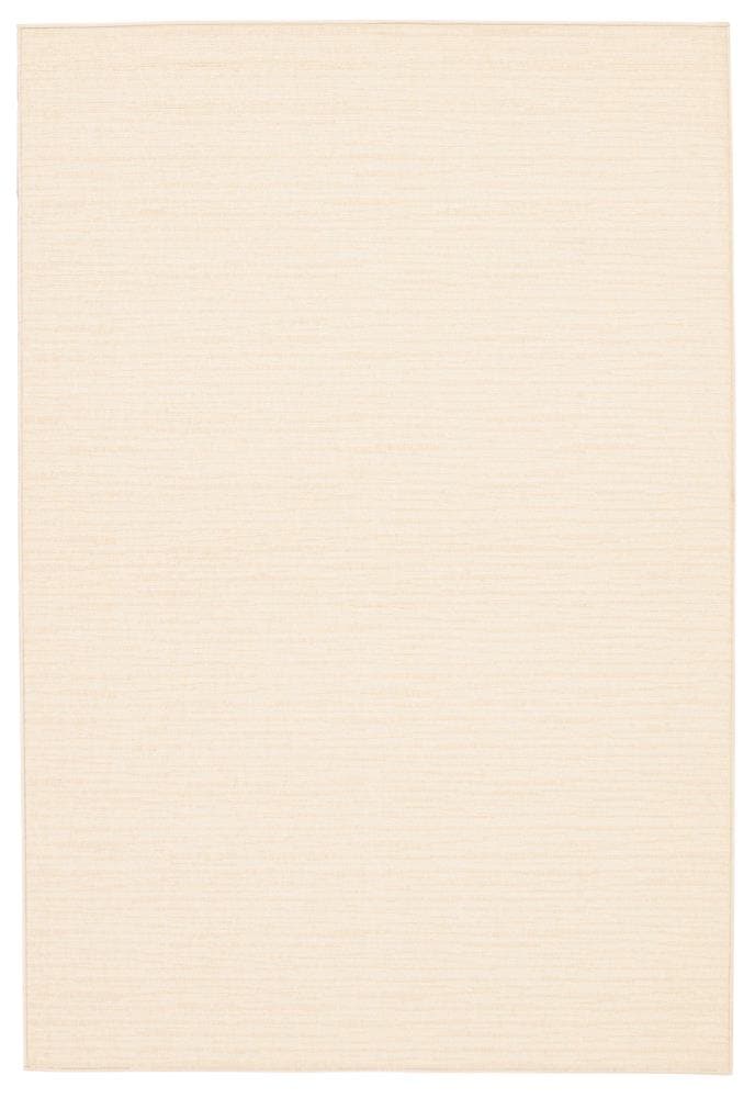 ECARPETGALLERY 351333 Yeta 5 x 7 (ft) Polypropylene Ivory Rectangular Indoor Solid Area rug