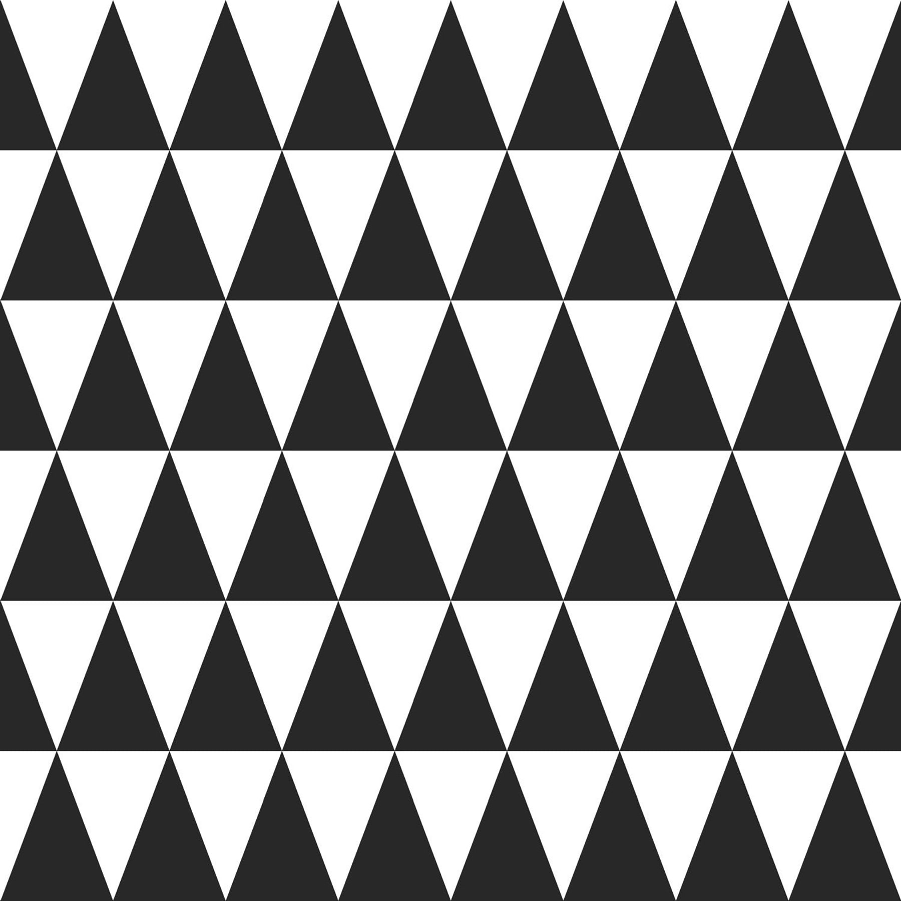 ESTA Home DD128845 56.4-Sq. Feet Black Non-woven Geometric Unpasted Wallpaper